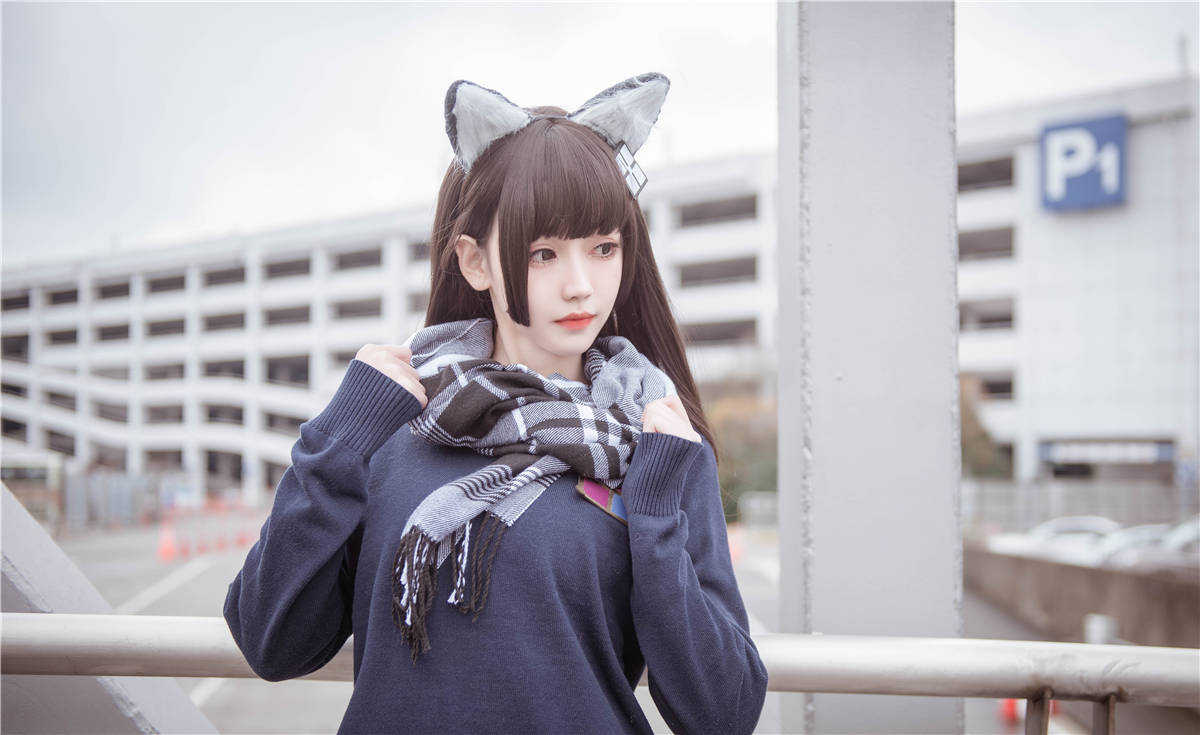 动漫Cos博主-你的负卿No.20 95制服-日更街拍