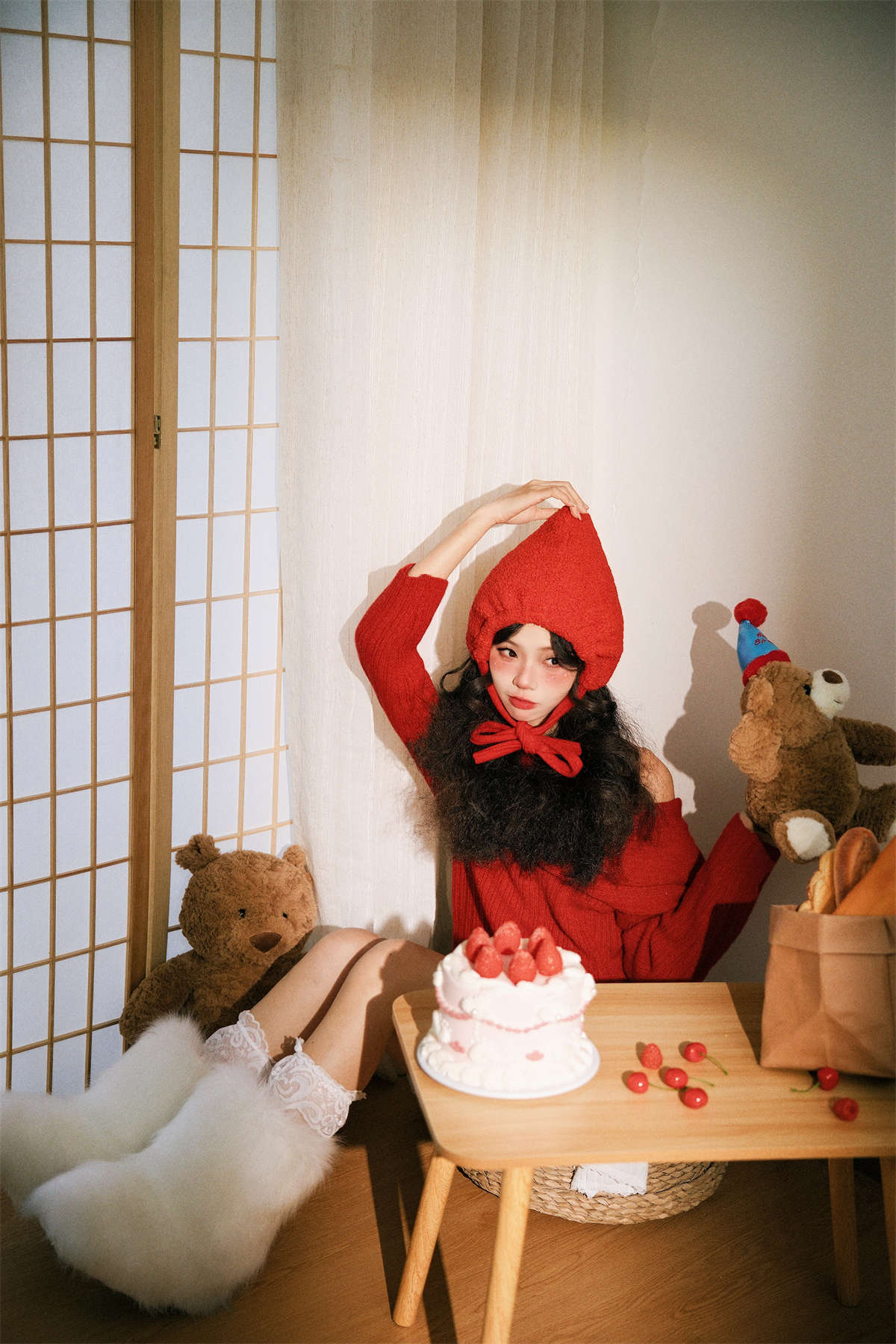 图片[2]-YITUYU艺图语 2025.03.30 昭和少女 蛋糕-日更街拍