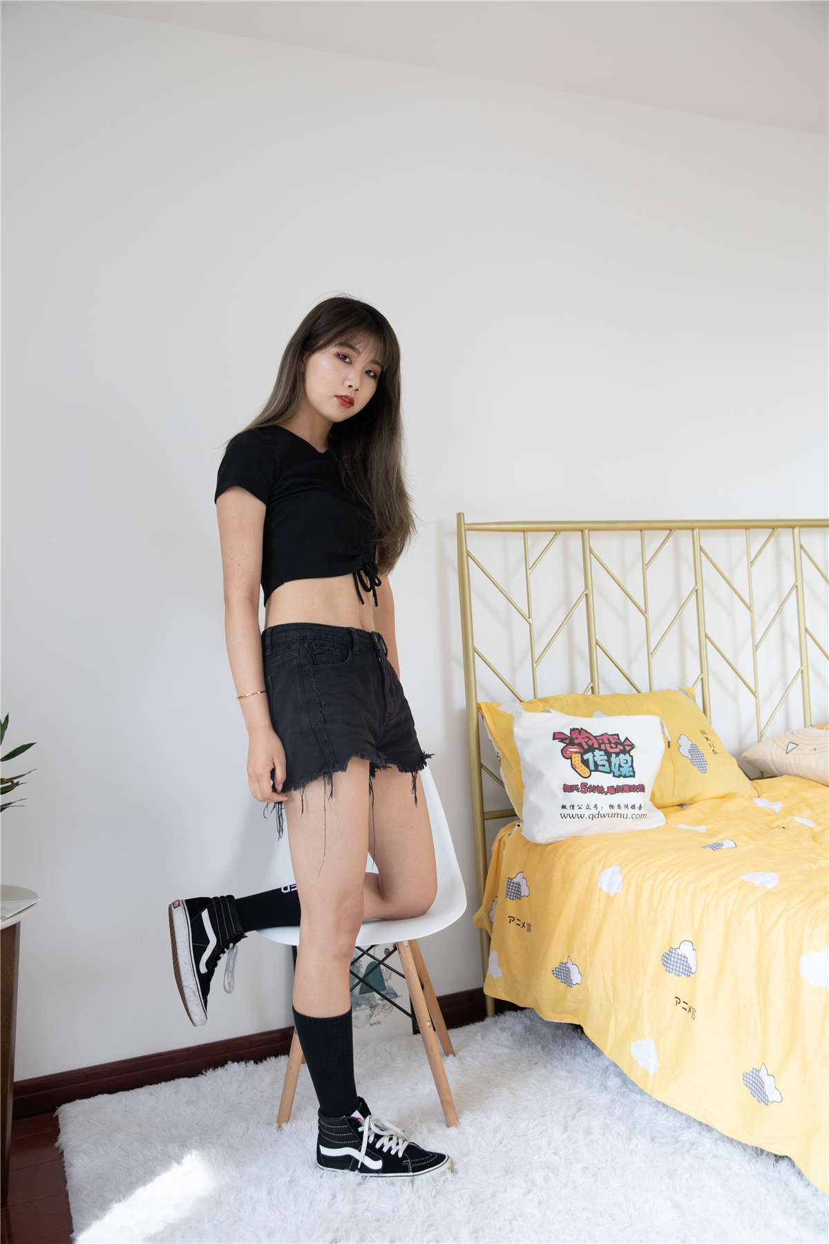 物恋传媒491期：小圆-青花江南-日更街拍