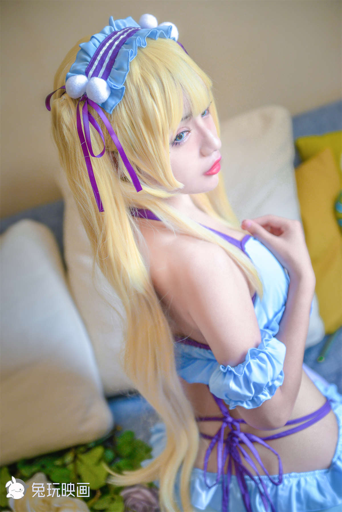 图片[2]-兔玩映画 夏日泳装 VOL.022 来玩水-日更街拍