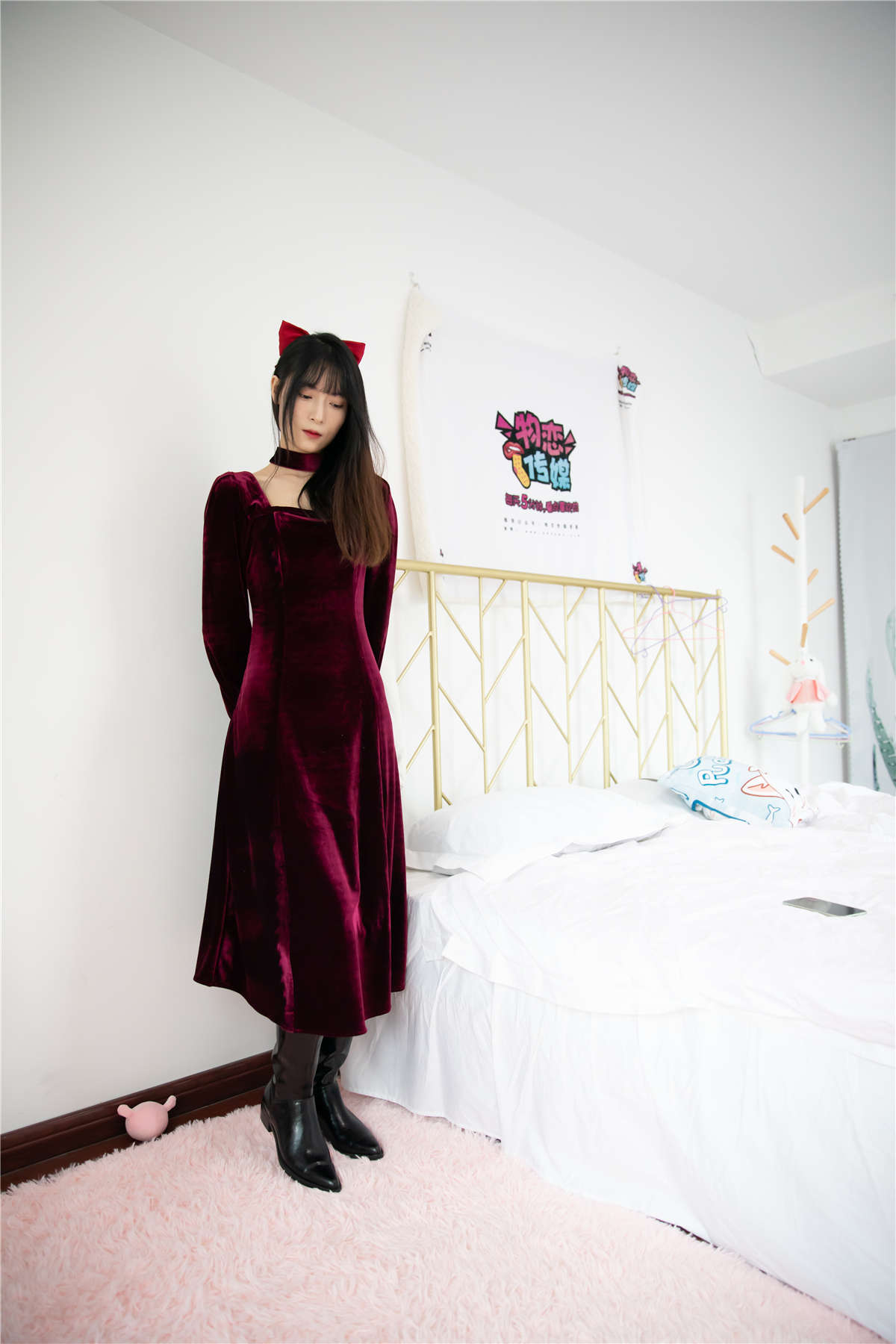 图片[2]-物恋传媒 NO.674 猫耳-柳岸烟雨-日更街拍