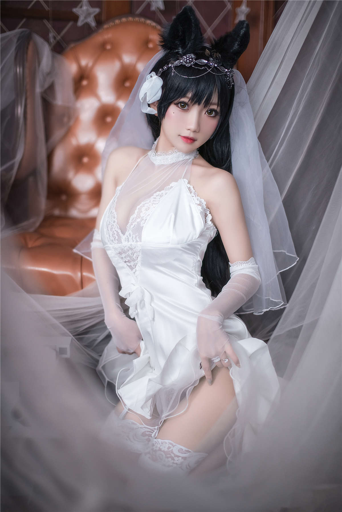 鬼畜瑶-爱宕婚纱-日更街拍