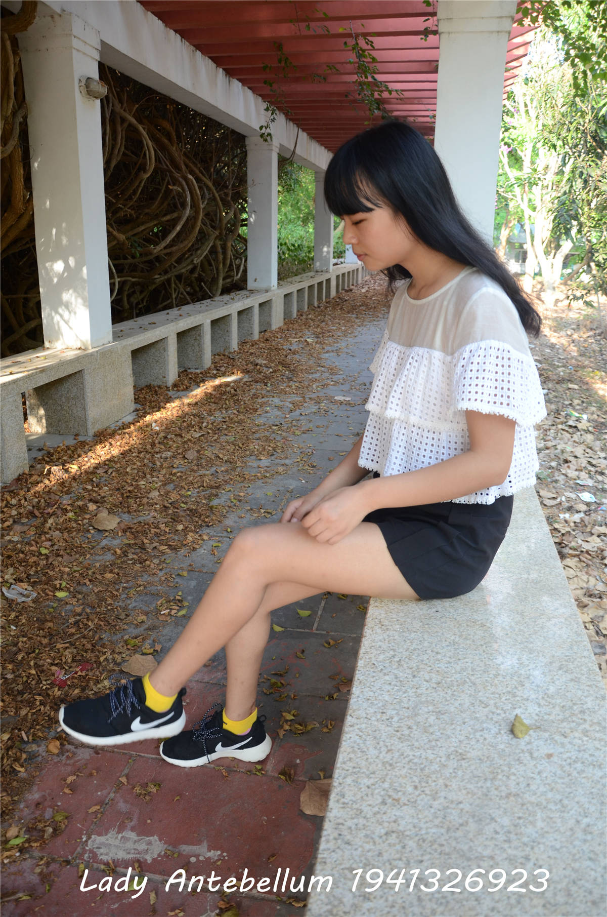 图片[2]-[战前女神] 美腿棉袜女神级摄影套图 102-日更街拍