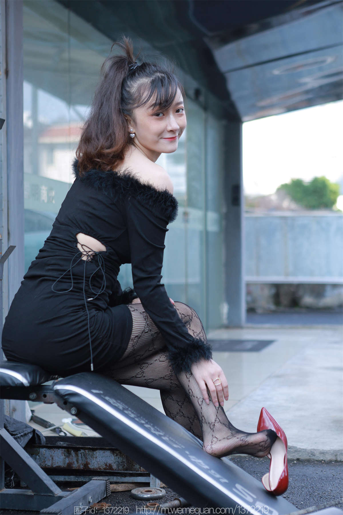 图片[2]-IESS异思趣向 2022.12.22 丝享家1306：秋秋 车上的故事-日更街拍