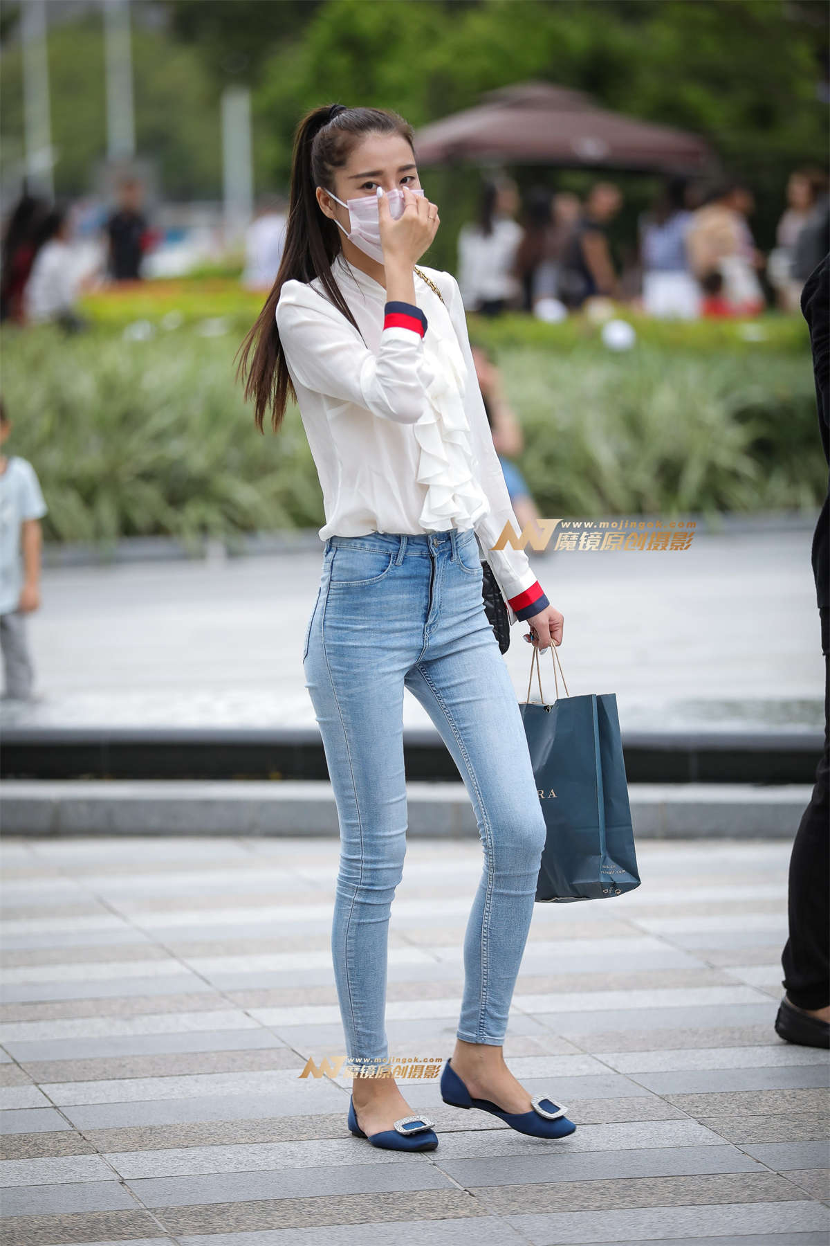 苗条好身材-日更街拍