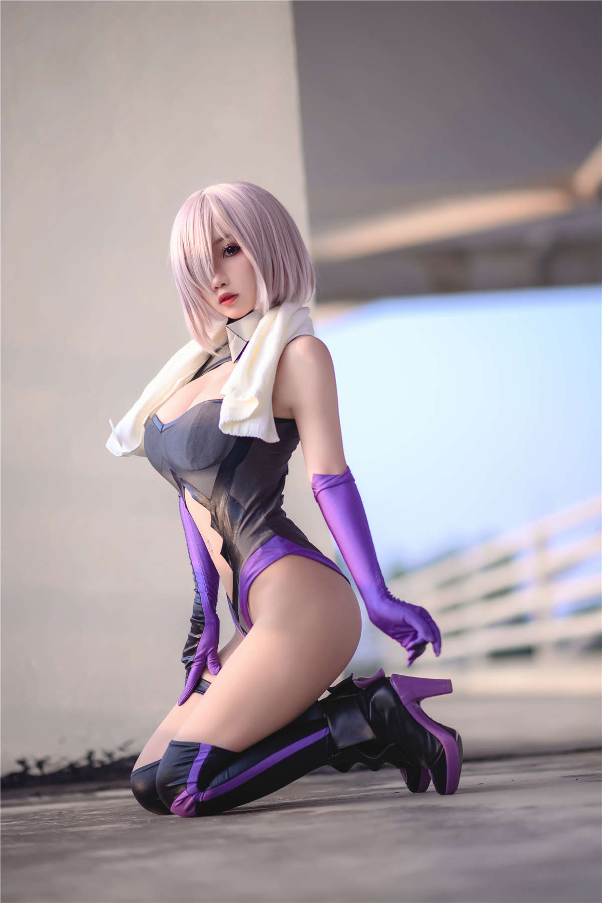 图片[2]-鬼畜瑶-玛修训练服电子版-日更街拍