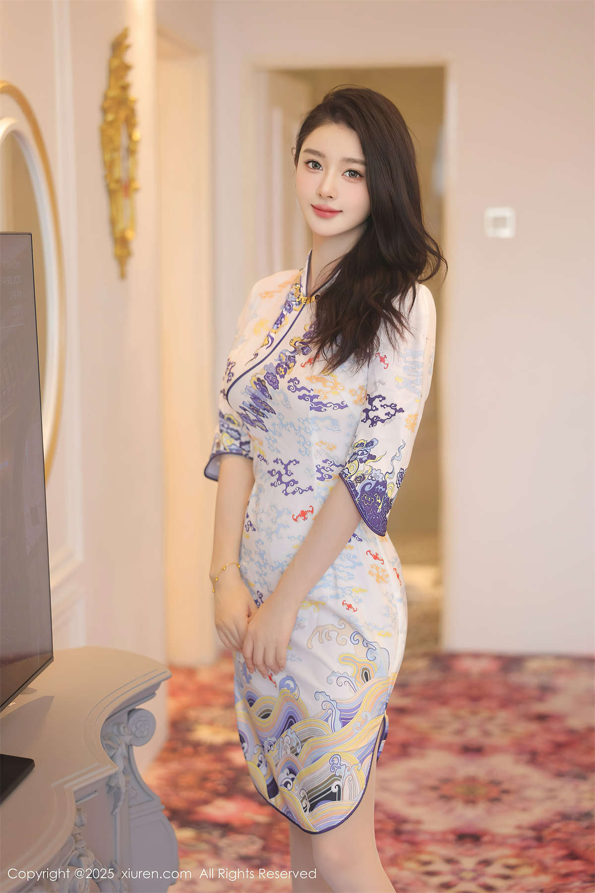 图片[2]-Xiuren秀人网 2025.04.11 NO.10144 Candy糖糖-日更街拍