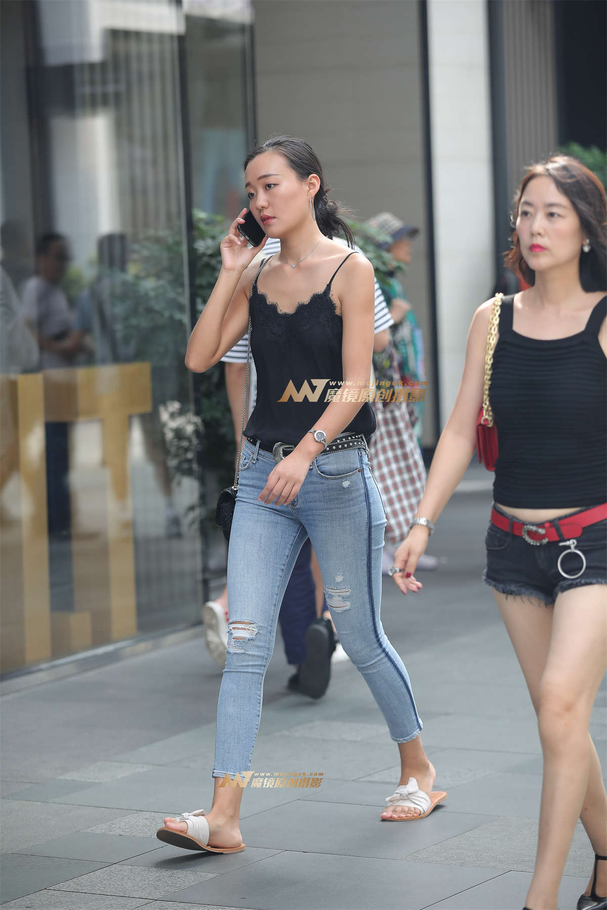 【凯恩赛帖】紧身牛仔-日更街拍