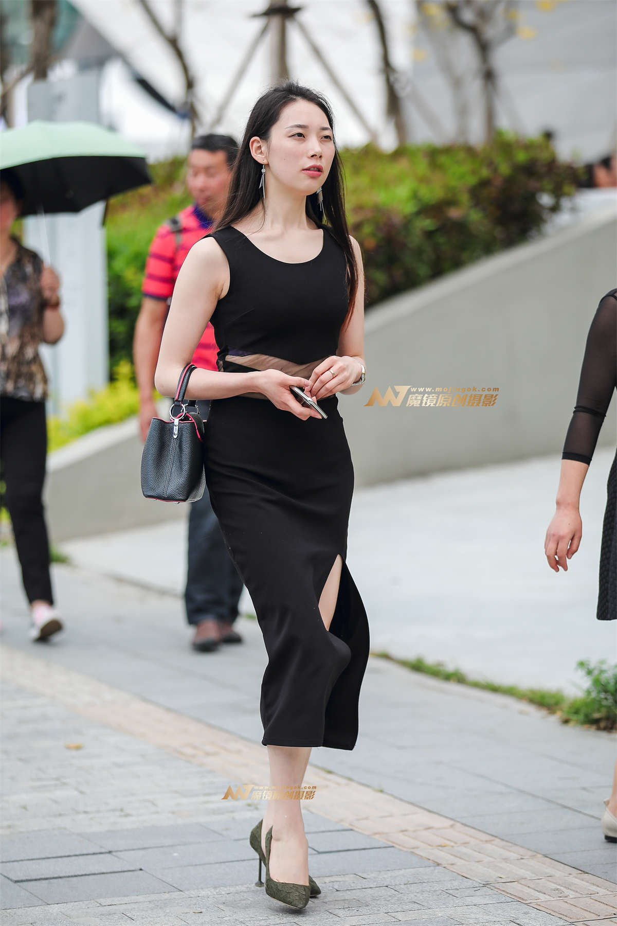 高挑气质美女-日更街拍