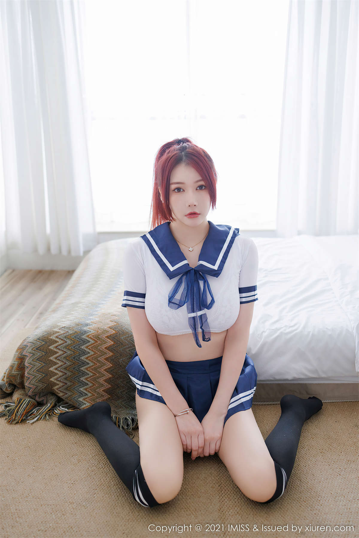 图片[2]-IMiss爱蜜社 2021.12.15 VOL.644 Evon陈赞之-日更街拍