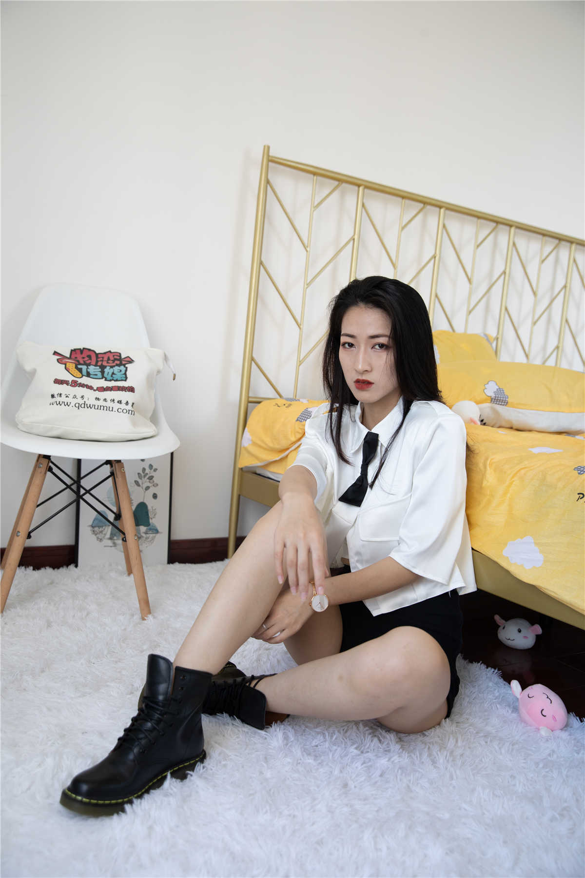 图片[2]-物恋传媒458期：小茶-野玫瑰-日更街拍