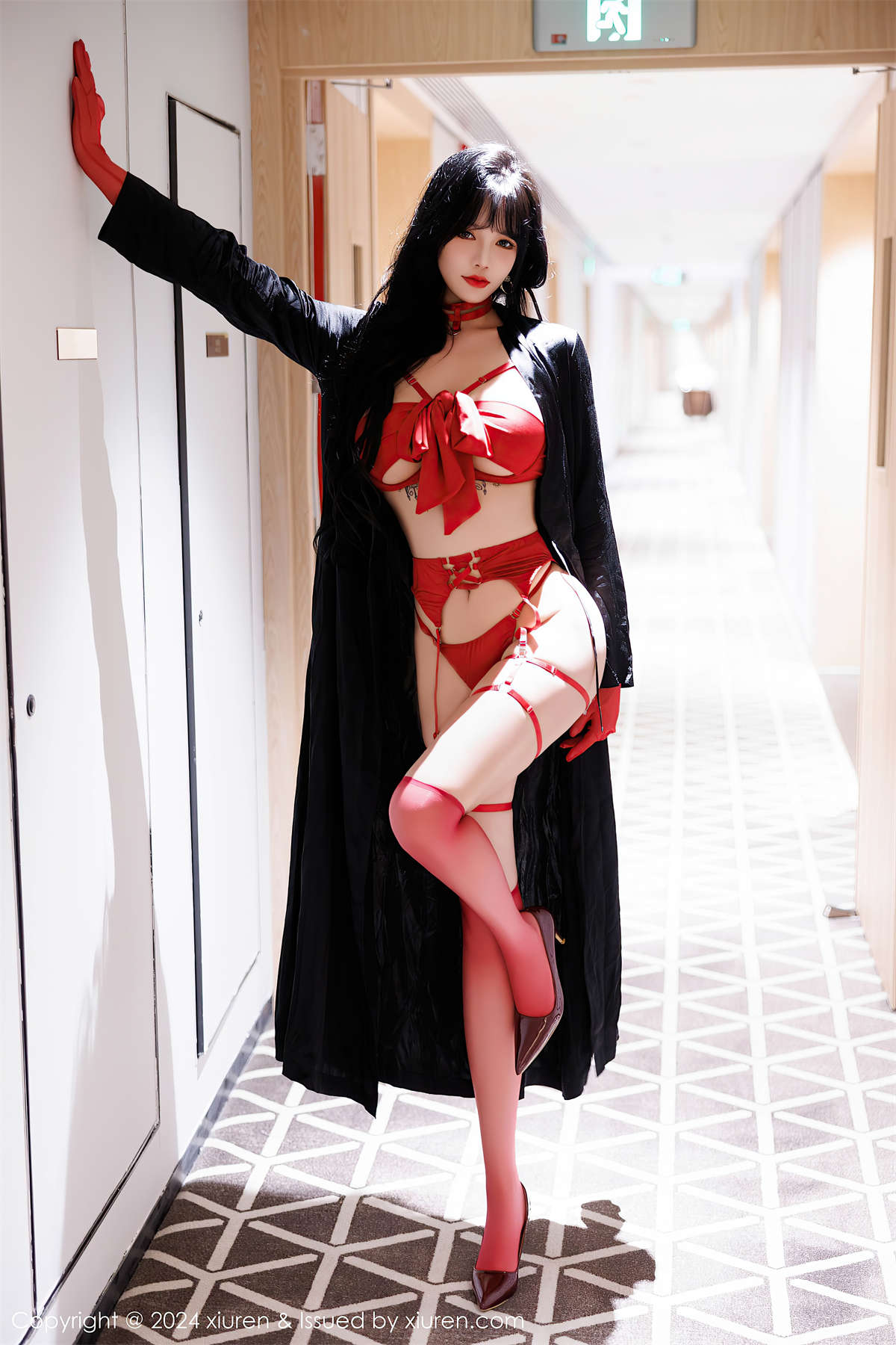 图片[2]-Xiuren秀人网 2024.12.27 NO.9671 娜比-日更街拍