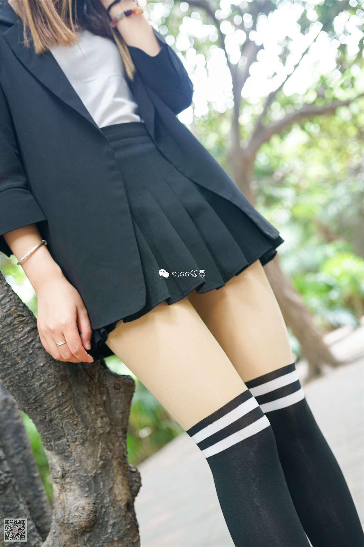 图片[2]-SIEE丝意 NO.328 嫣然 走在晨光里的学妹-日更街拍