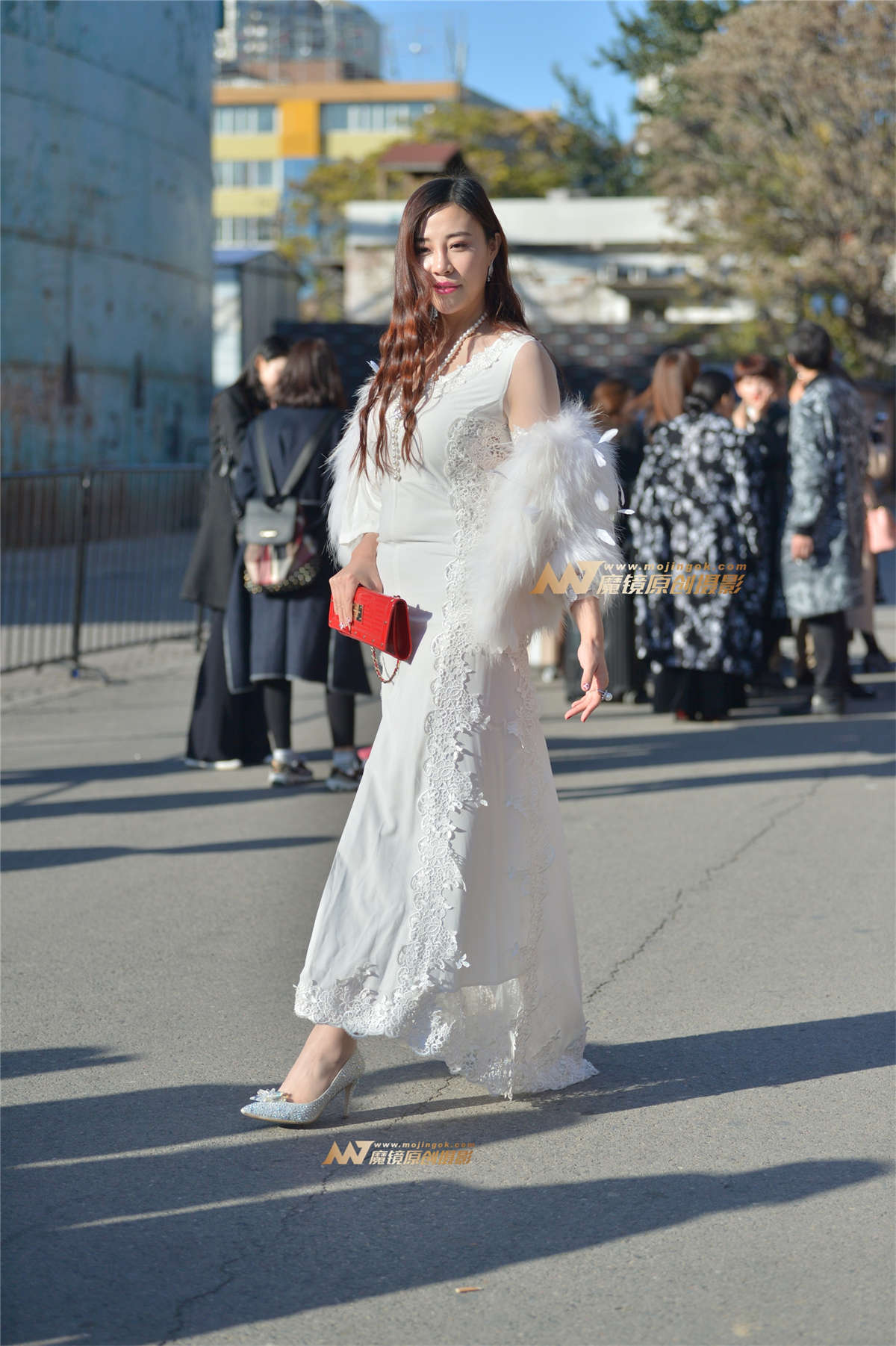 图片[2]-洁白性感美女-日更街拍