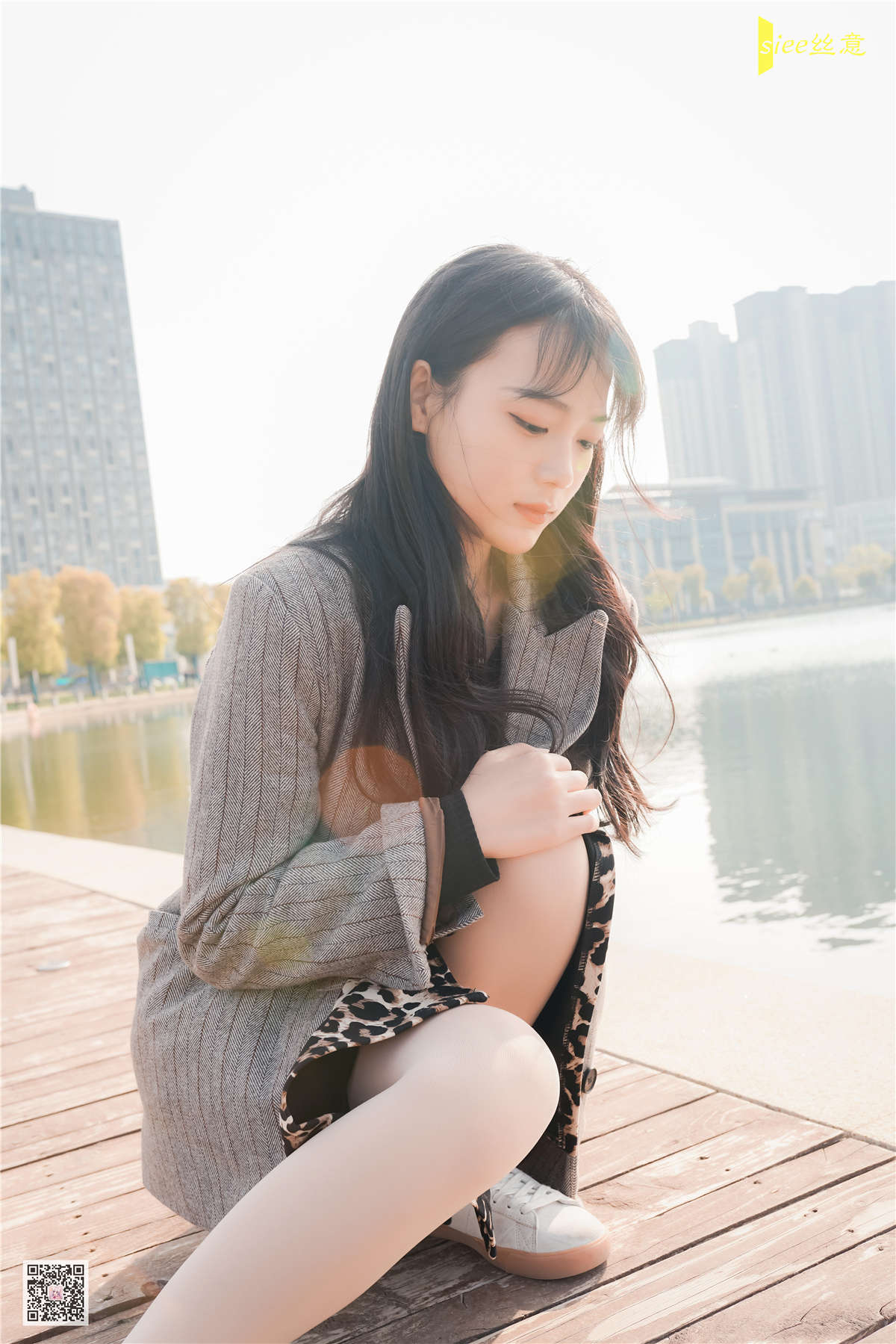 SIEE丝意 NO.448 筠筠 烟波新漾-日更街拍
