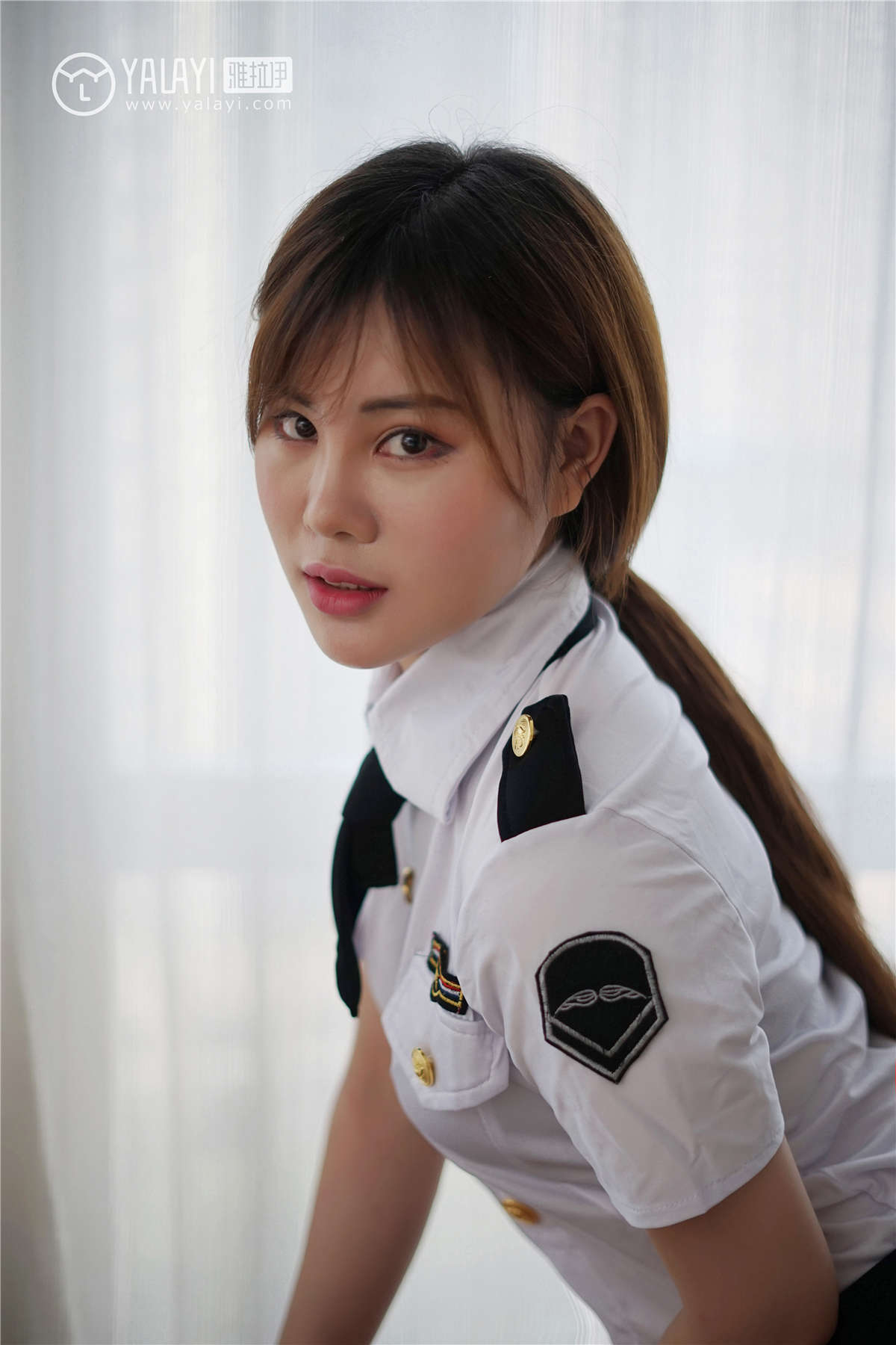YALAYI雅拉伊NO.002 妮妮的黑丝诱惑 艾妮妮-日更街拍