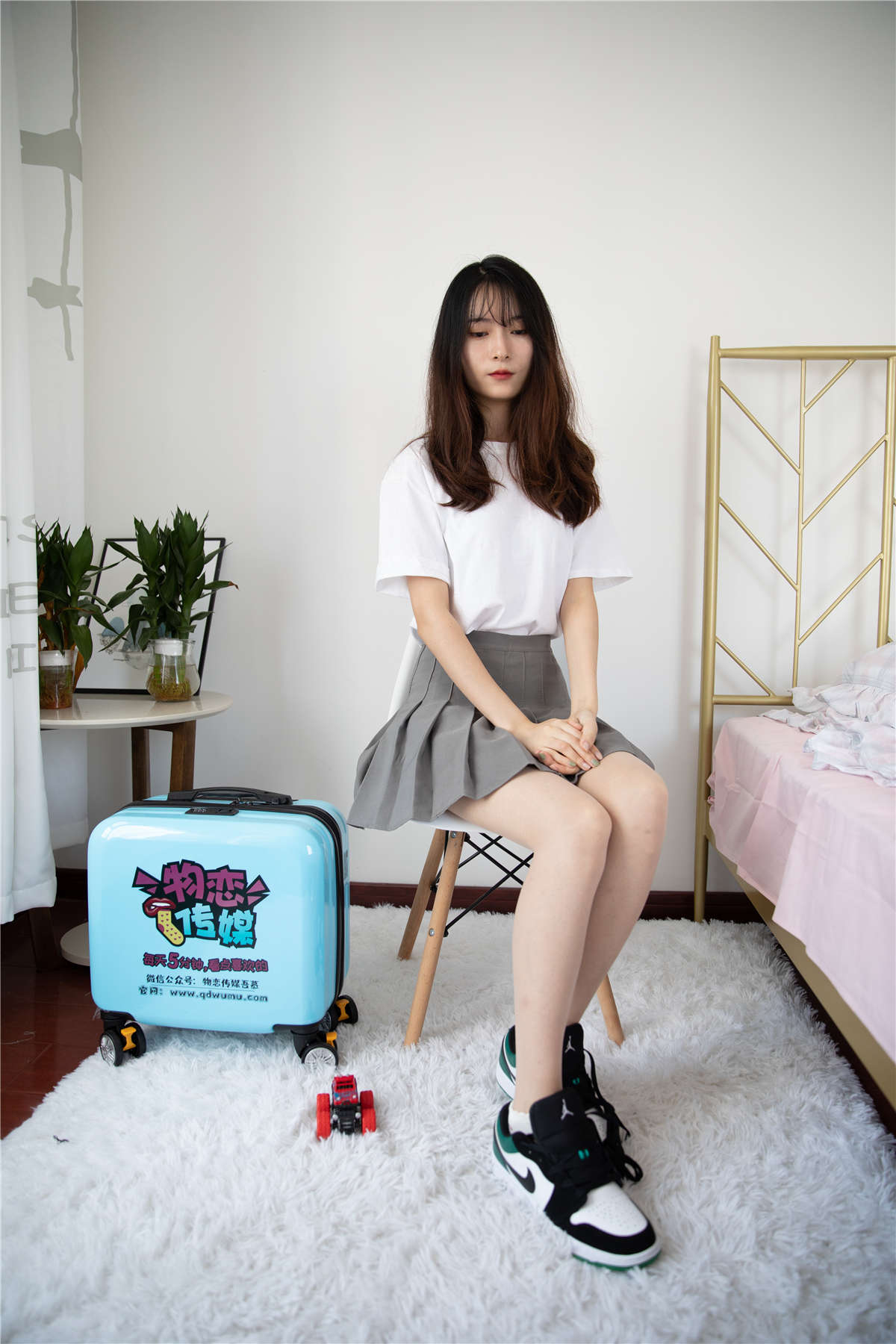 图片[2]-物恋传媒498期：猫耳-心雨花开-日更街拍