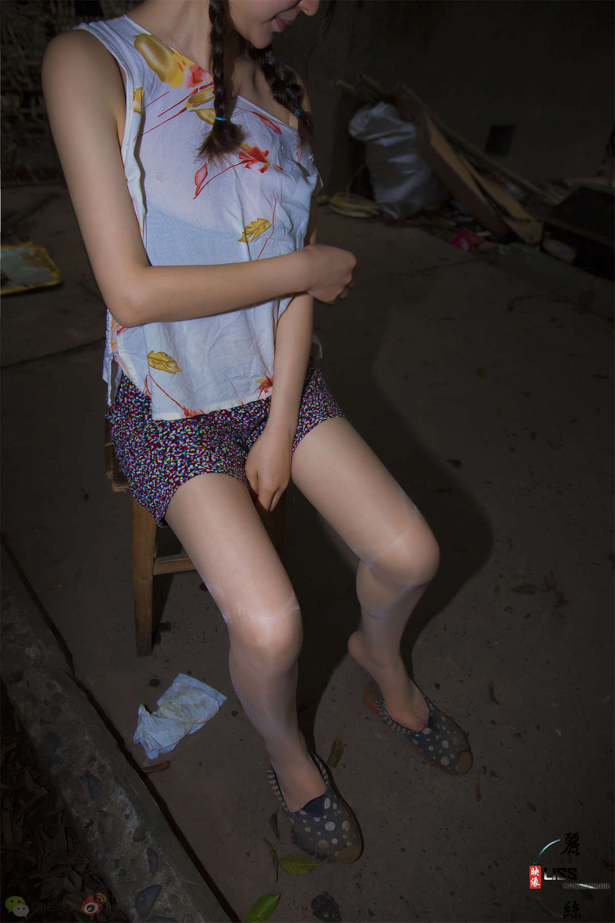 图片[2]-LISS丽丝映像 NO.014 莎妹 废品垃圾站老王的女儿-日更街拍