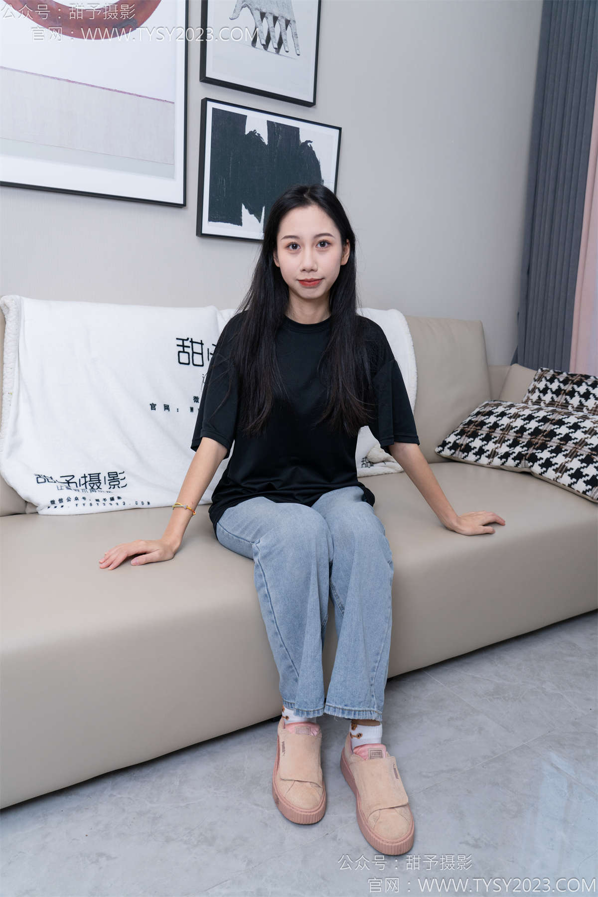 图片[2]-甜予摄影163期：娃娃-板鞋、白棉袜、裸足 完整版-日更街拍