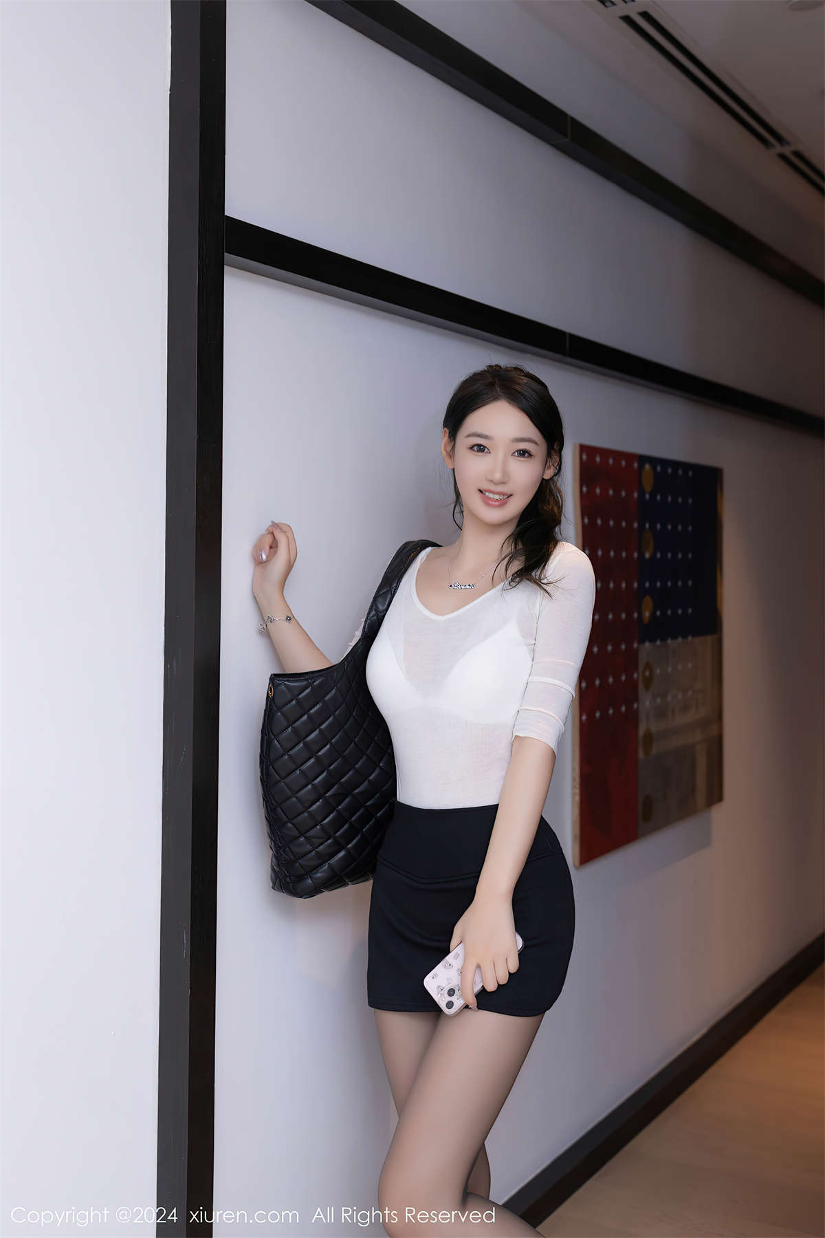 图片[2]-Xiuren秀人网 2024.08.19 NO.9036 唐安琪-日更街拍