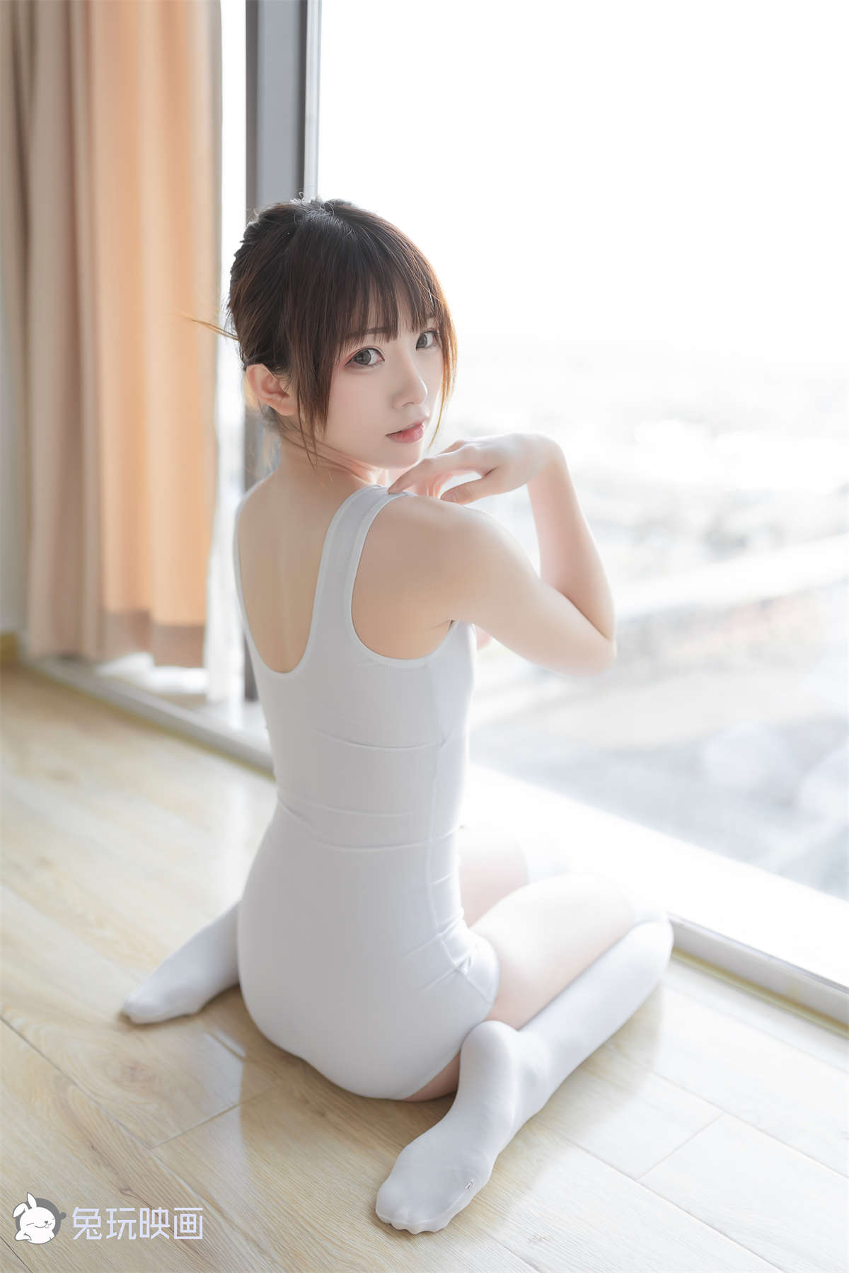 图片[2]-兔玩映画 夏日泳装 VOL.034 单马尾-日更街拍