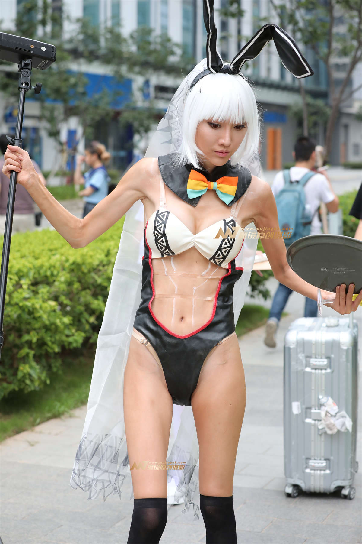 图片[2]-[辉辉赛贴]好瘦的妖女-日更街拍