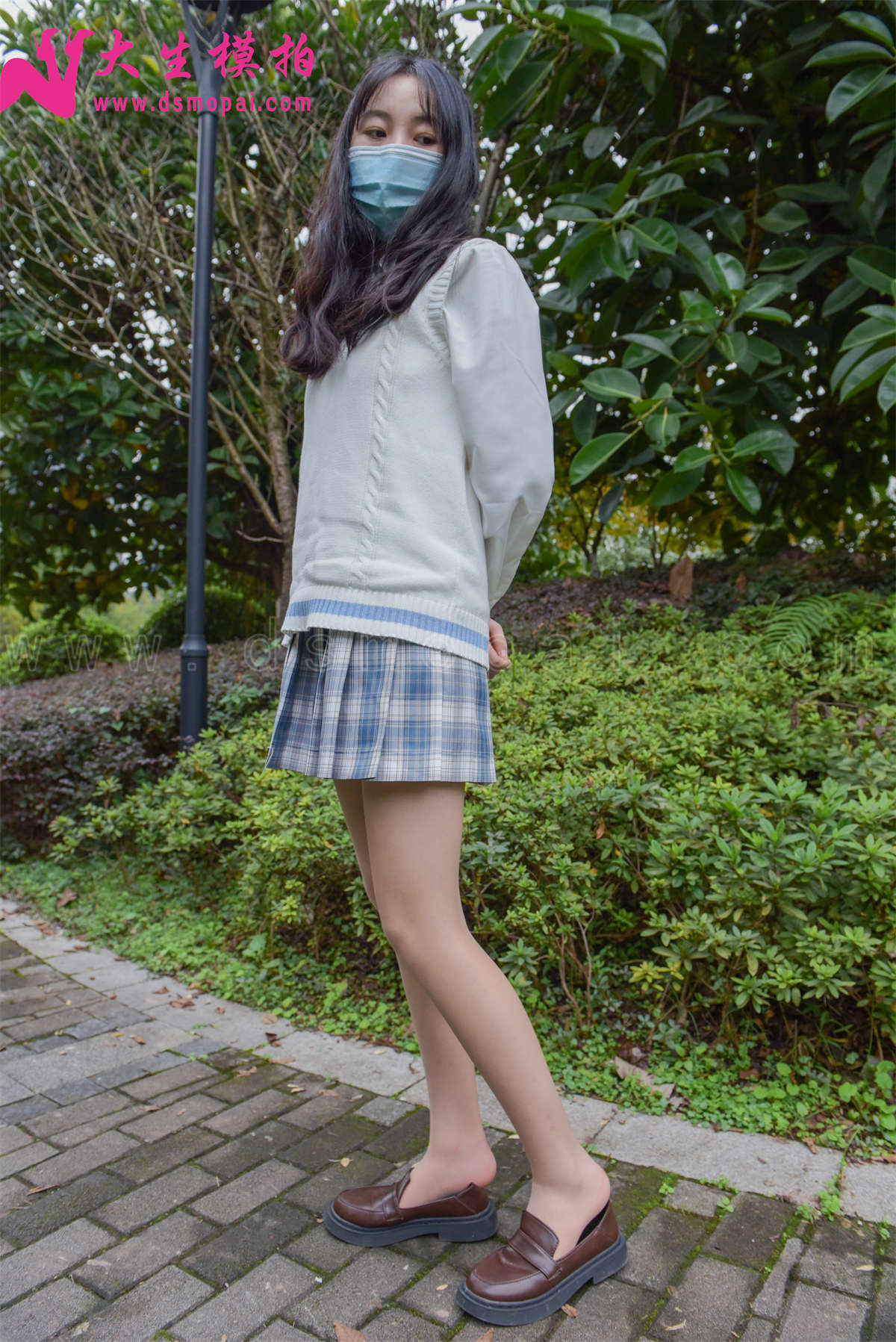 大生模拍 NO.208 小月 白嫩JK-日更街拍