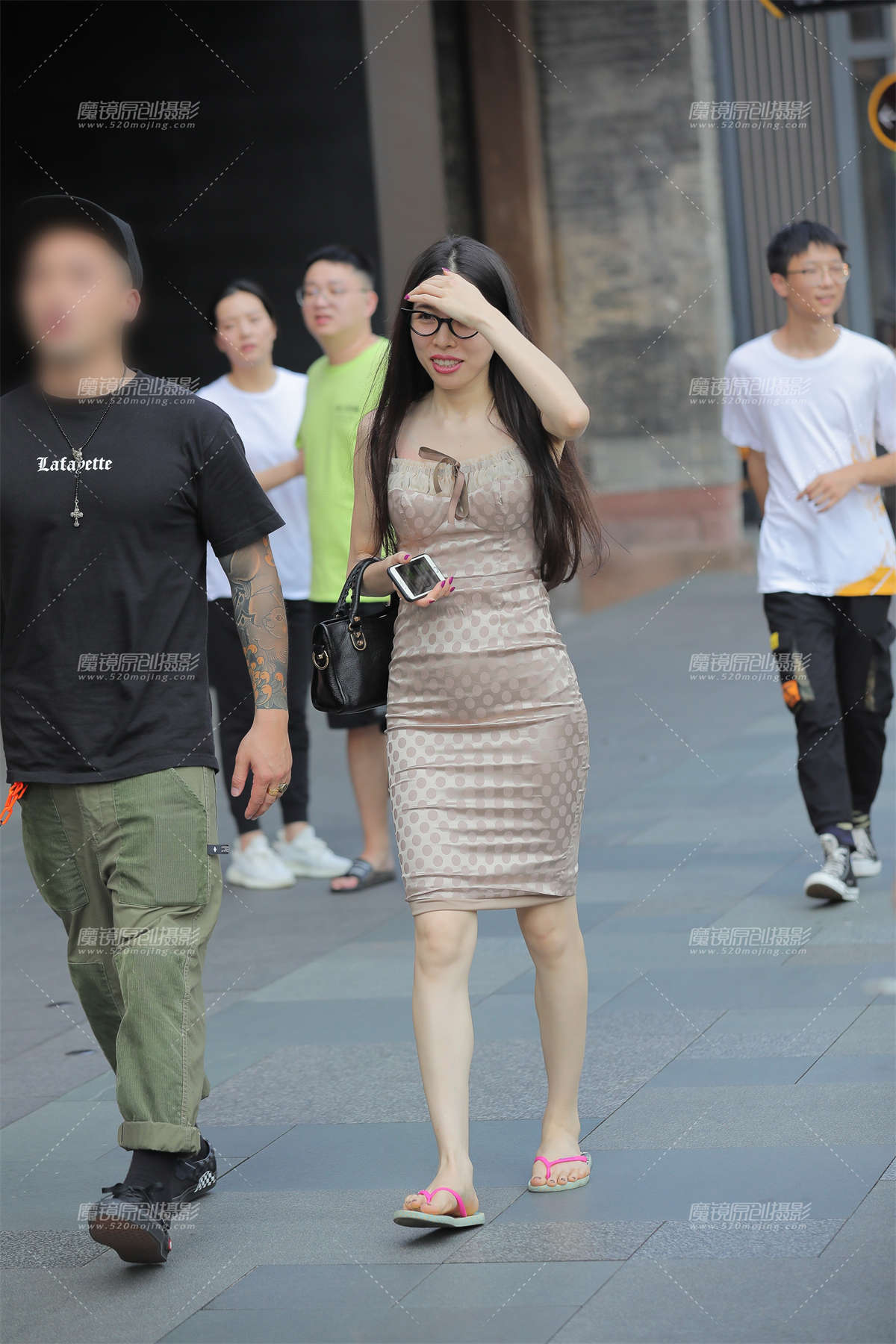 包臀裙-日更街拍