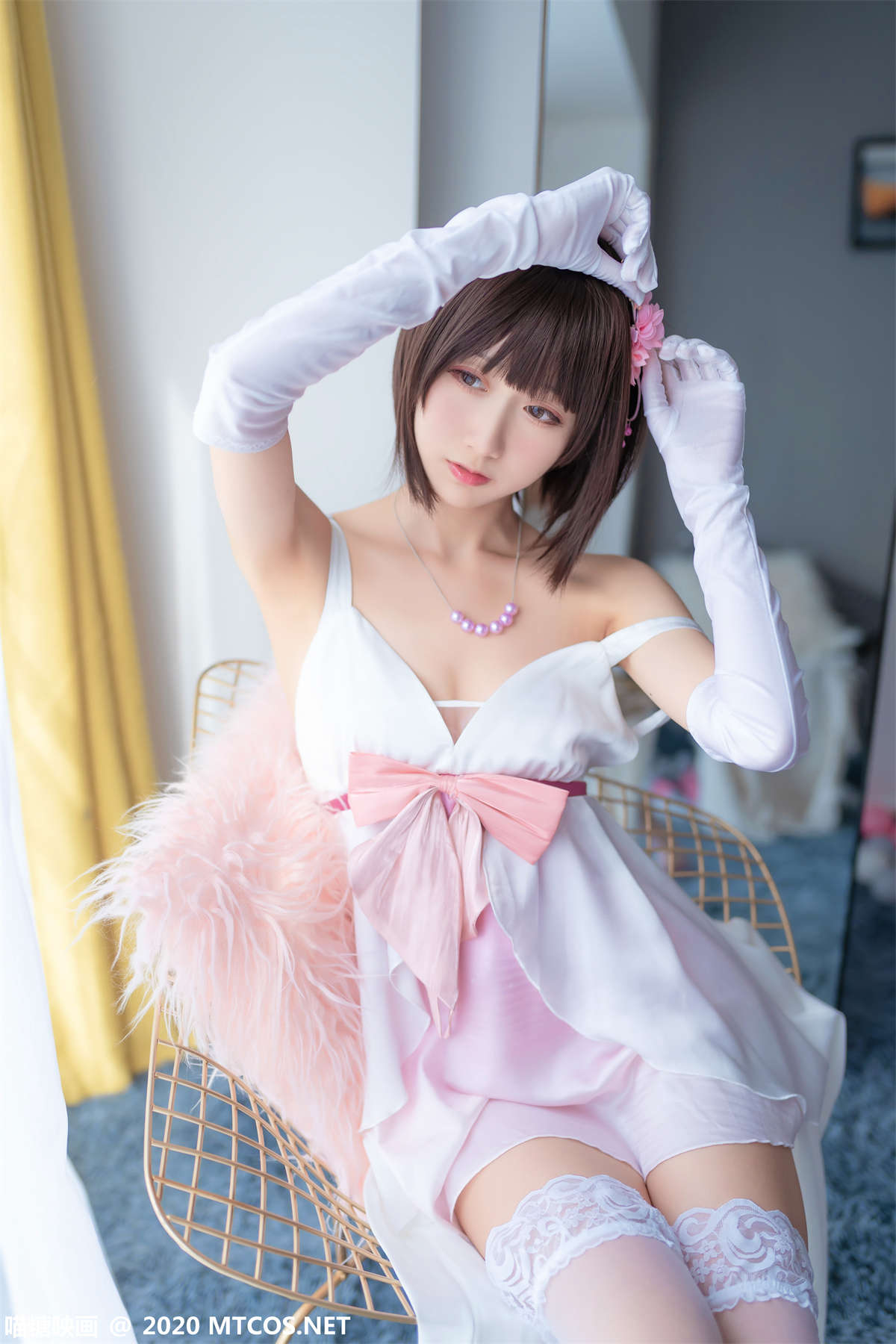 喵糖映画 VOL.180 加藤惠礼服-日更街拍