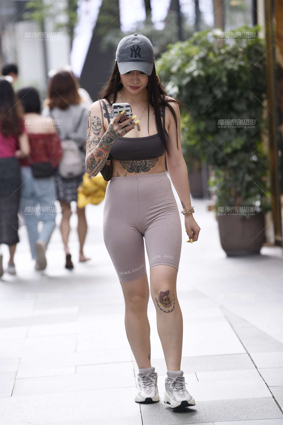 【慕容笙赛贴】瑜伽裤美女-日更街拍