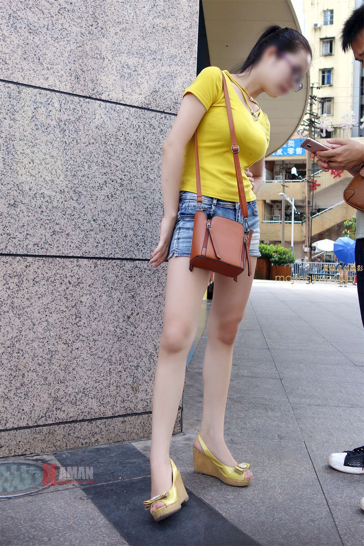 肉搏篇——可以帮我挡挡太阳吗街拍-日更街拍