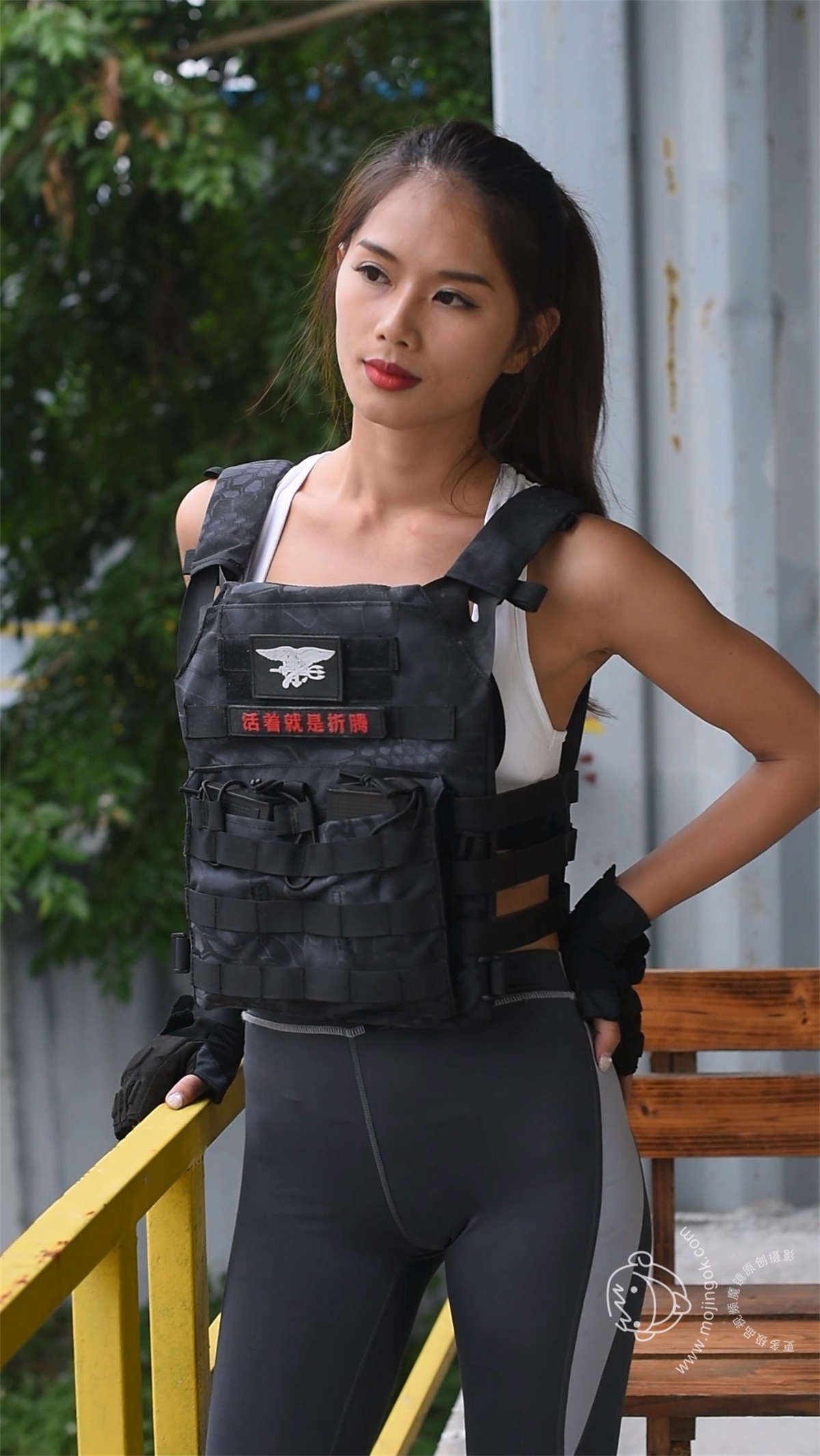 好身材都是练出来的-日更街拍