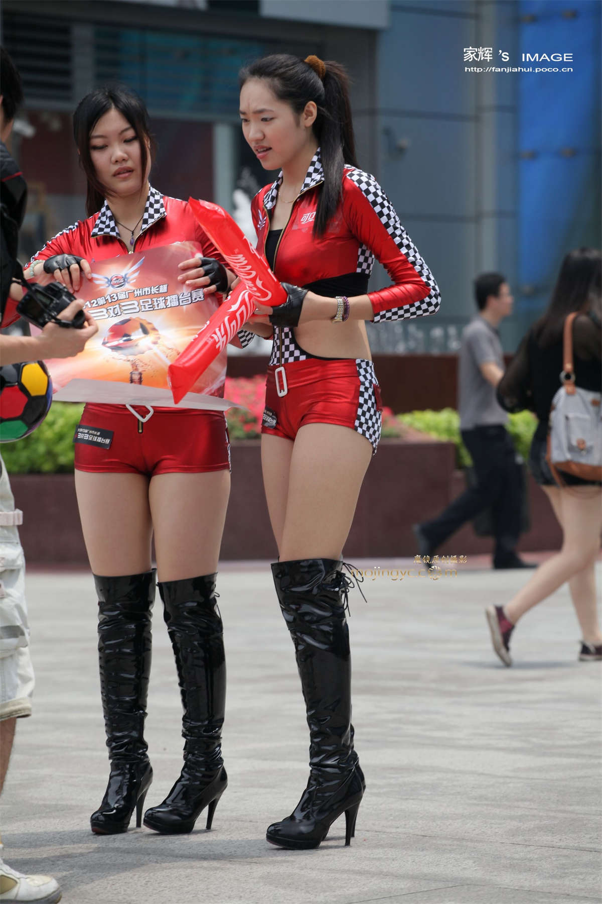赛车服mm-日更街拍