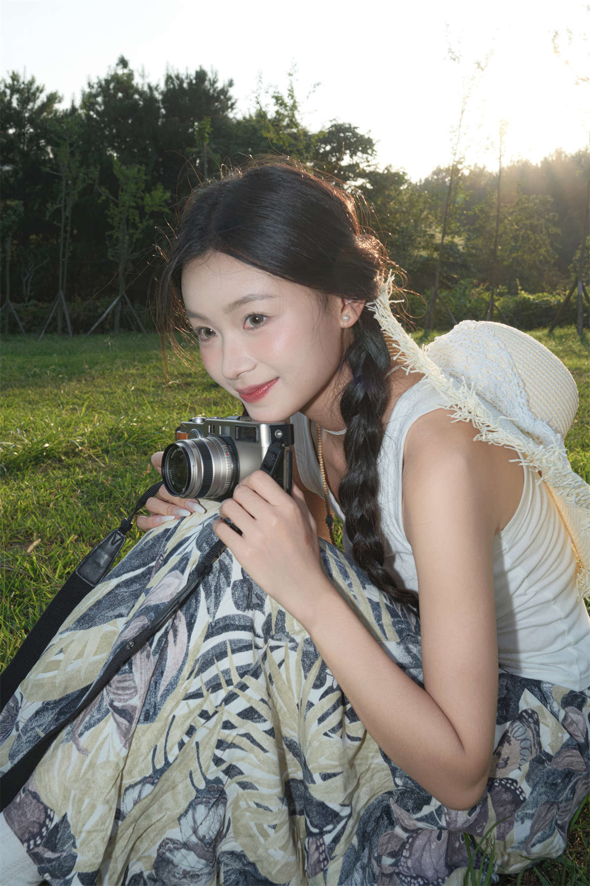 YITUYU艺图语 2024.11.28 夏日旷野 小番茄-日更街拍