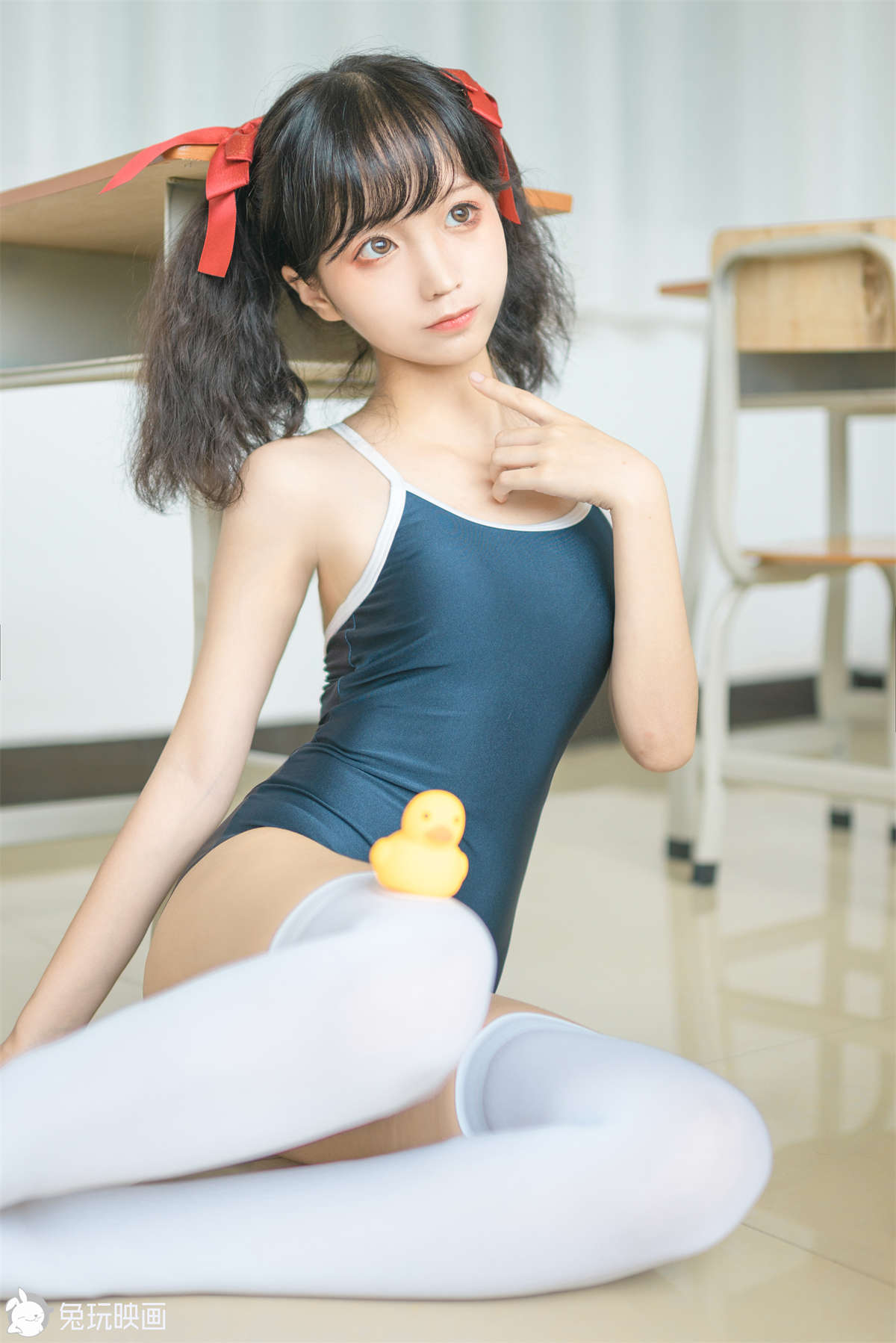 兔玩映画 夏日泳装 VOL.039 小沫沫-日更街拍