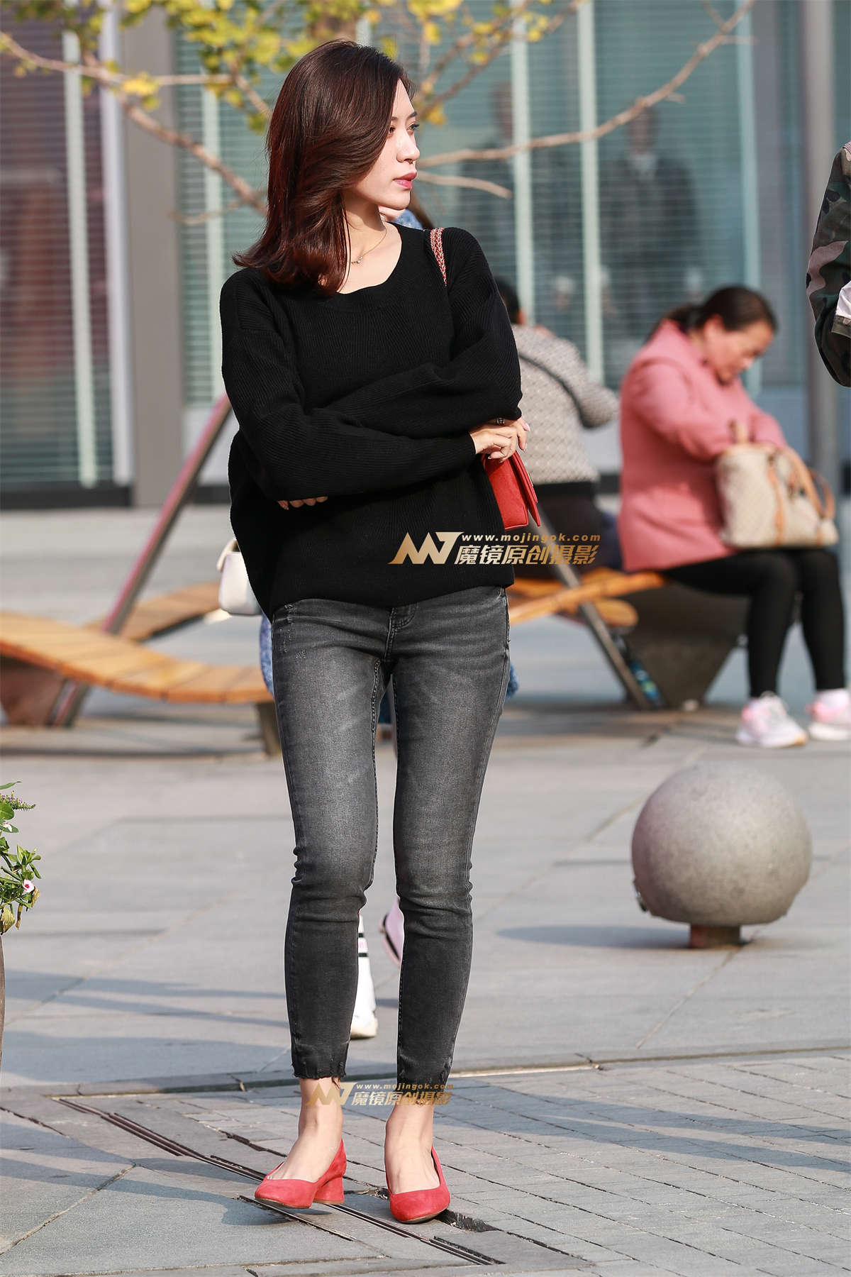 【小默赛帖】第1316篇★牛仔气质美女★-日更街拍