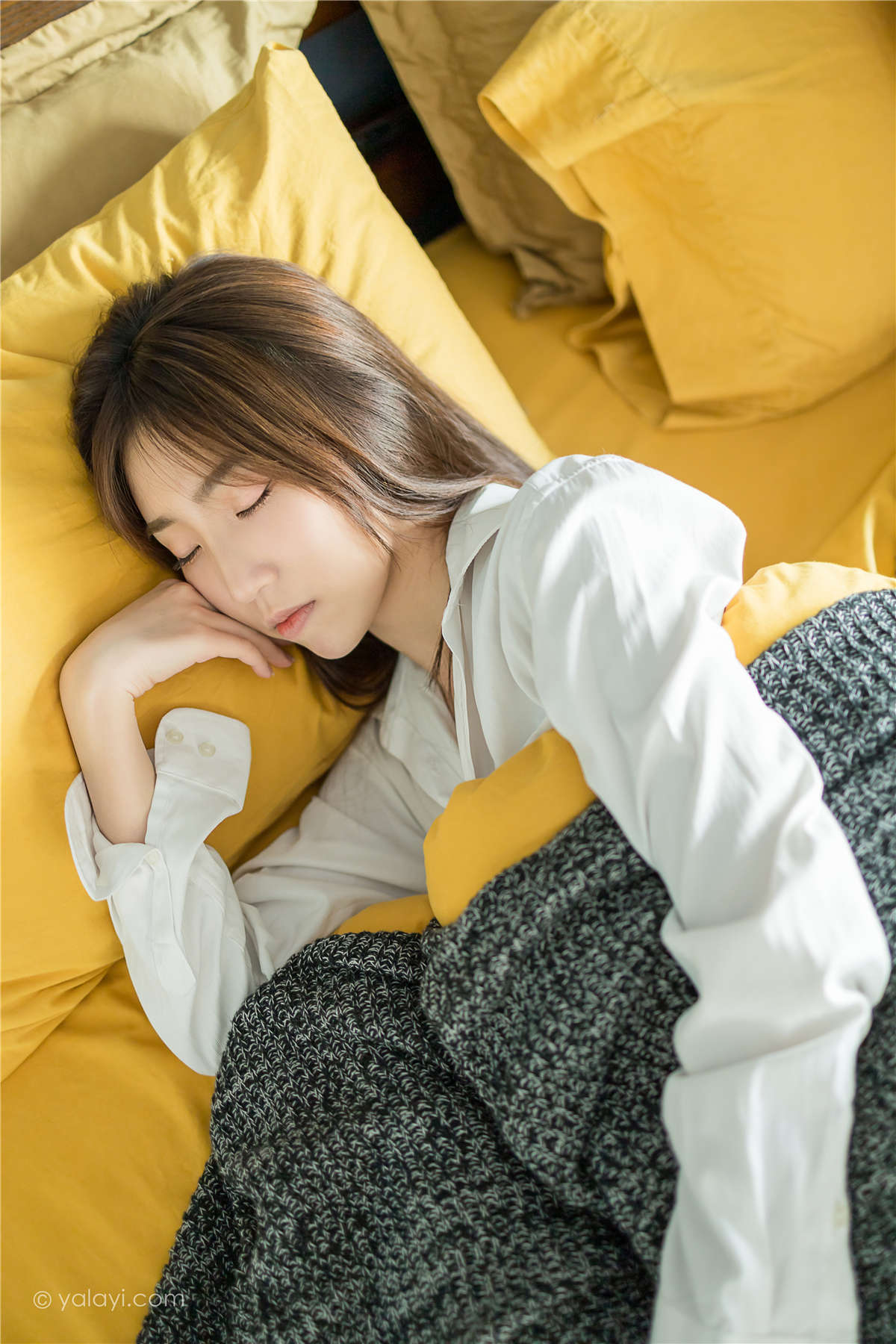 图片[2]-YALAYI雅拉伊 NO.686 小乔 亲爱的早安-日更街拍