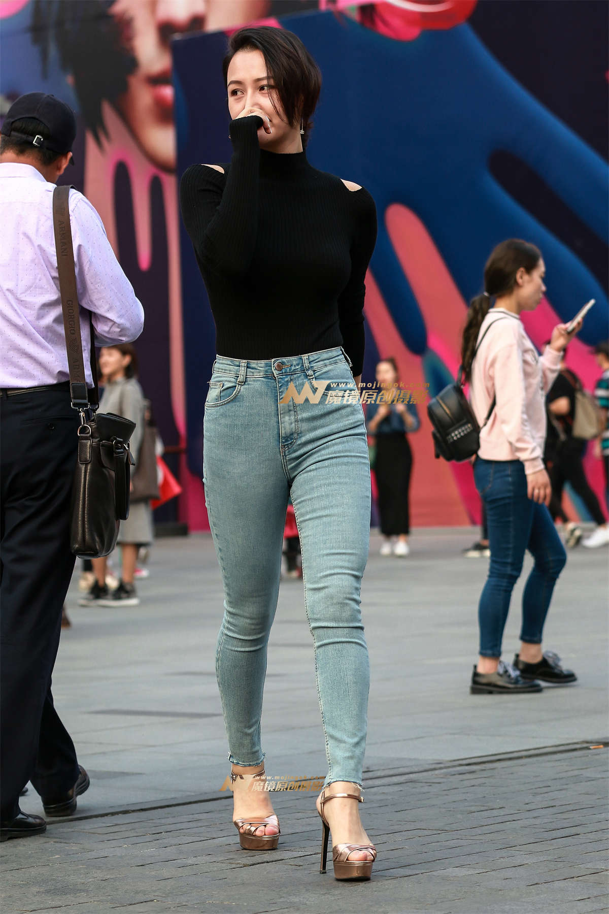 【小默赛帖】第1318篇★人美，身材更无敌★-日更街拍