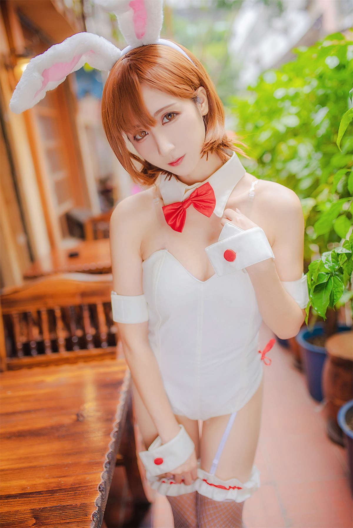 图片[2]-风之领域 NO.185 兔女郎女仆-日更街拍