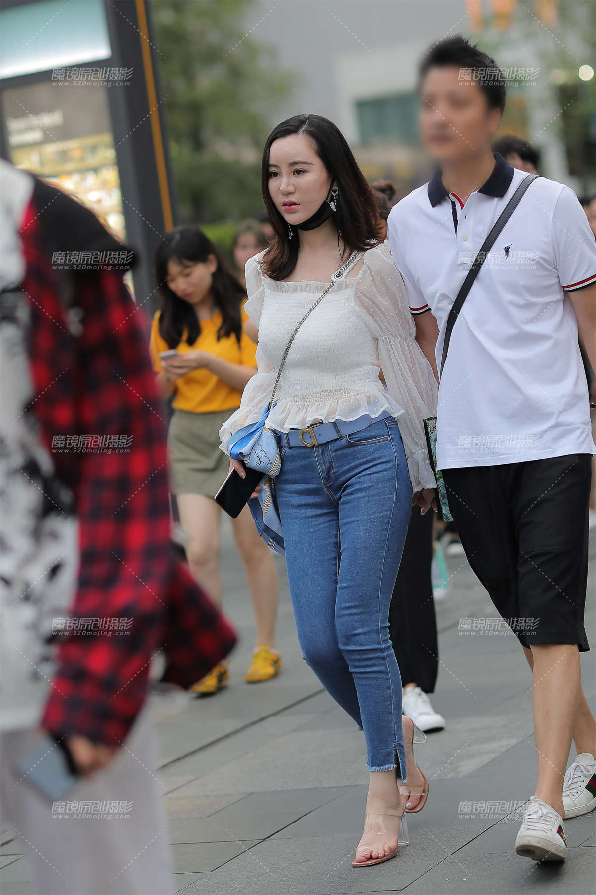 【凯恩赛贴】牛仔美少__-日更街拍