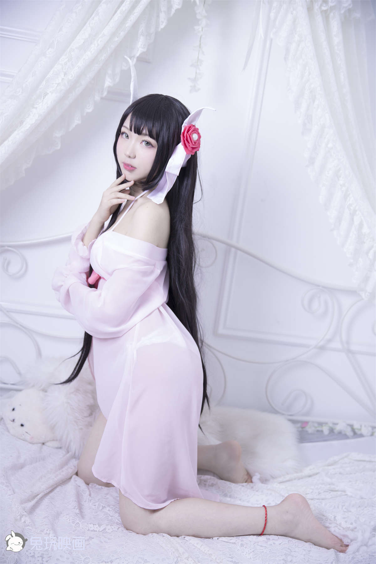 兔玩映画 B88.008 学姐月下巡游插图1