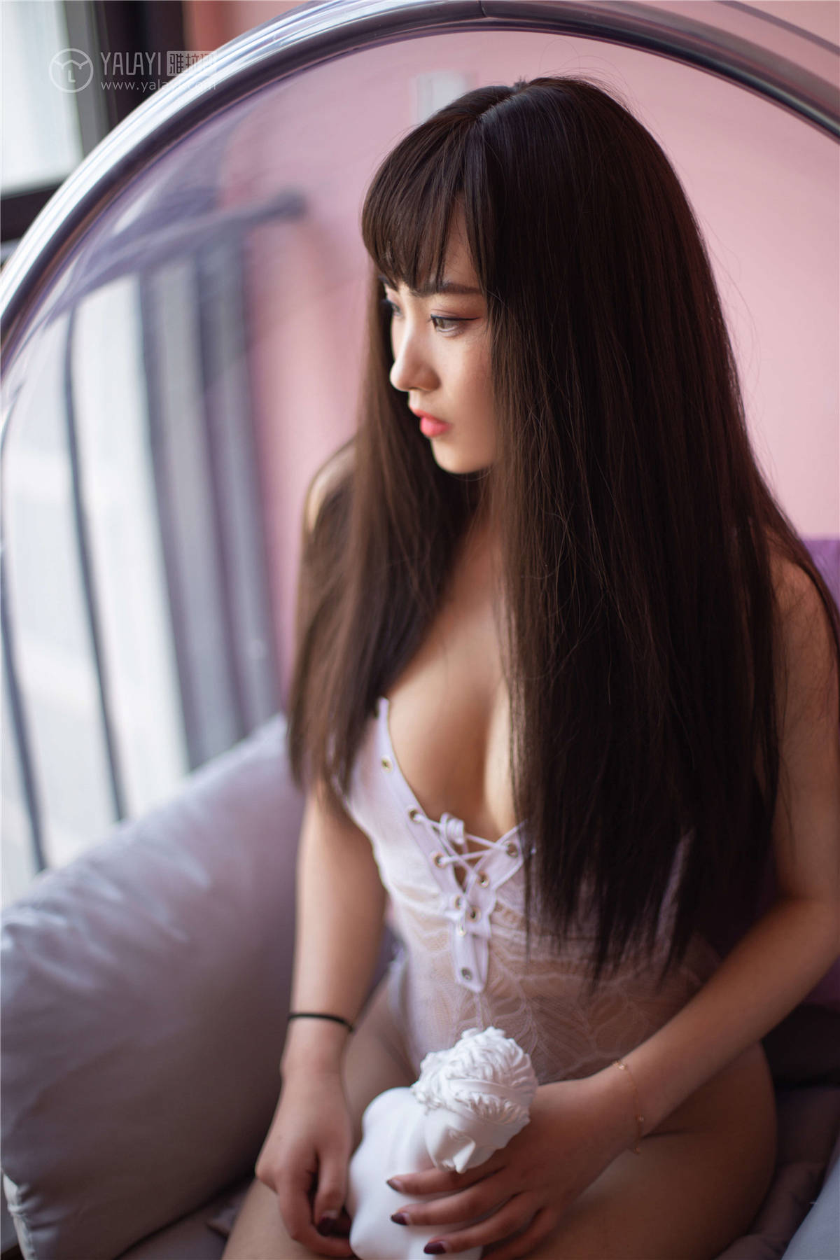 图片[2]-YALAYI雅拉伊 No.288 欲盖弥彰 沫沫-日更街拍