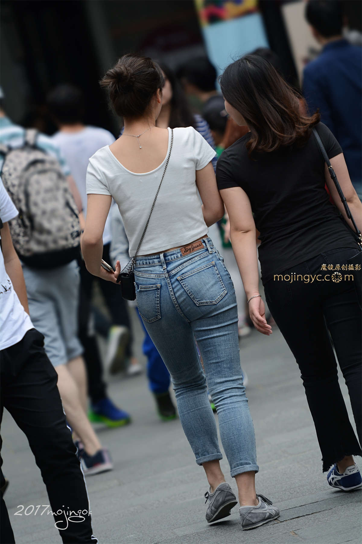 图片[2]-咔喳赛66 紧身牛仔 （15p）-日更街拍