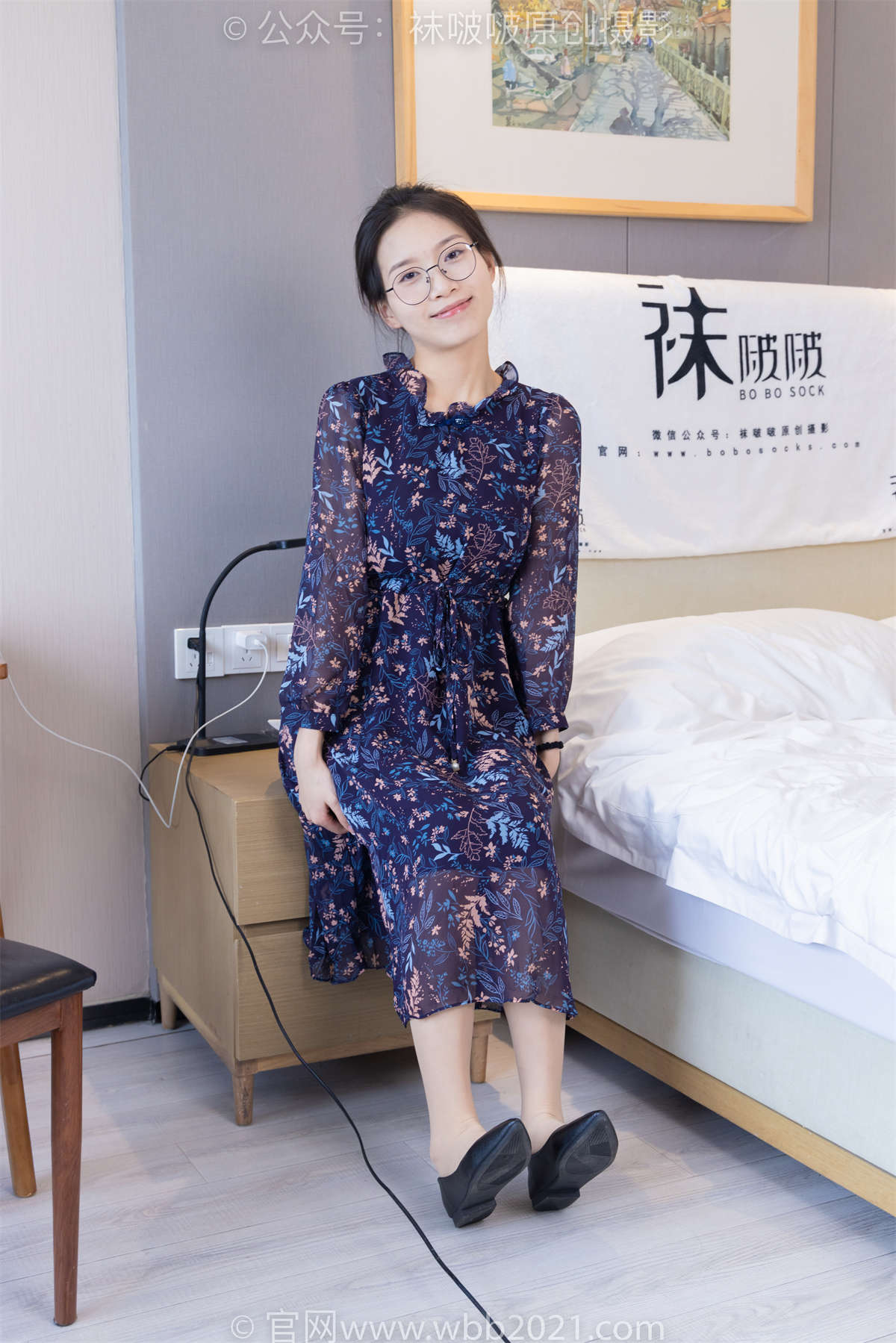 图片[2]-袜啵啵 No.397 芝士-皮鞋、平底鞋、肉丝（脚尖加固款）、黑丝（脚尖加固款）、花絮版包含穿脱丝袜过程 花絮版-日更街拍