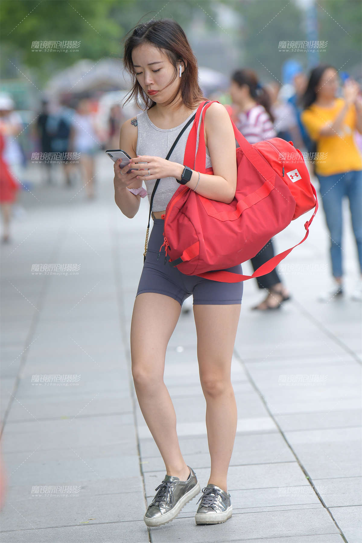 【街拍之魂赛帖】单车美女-日更街拍