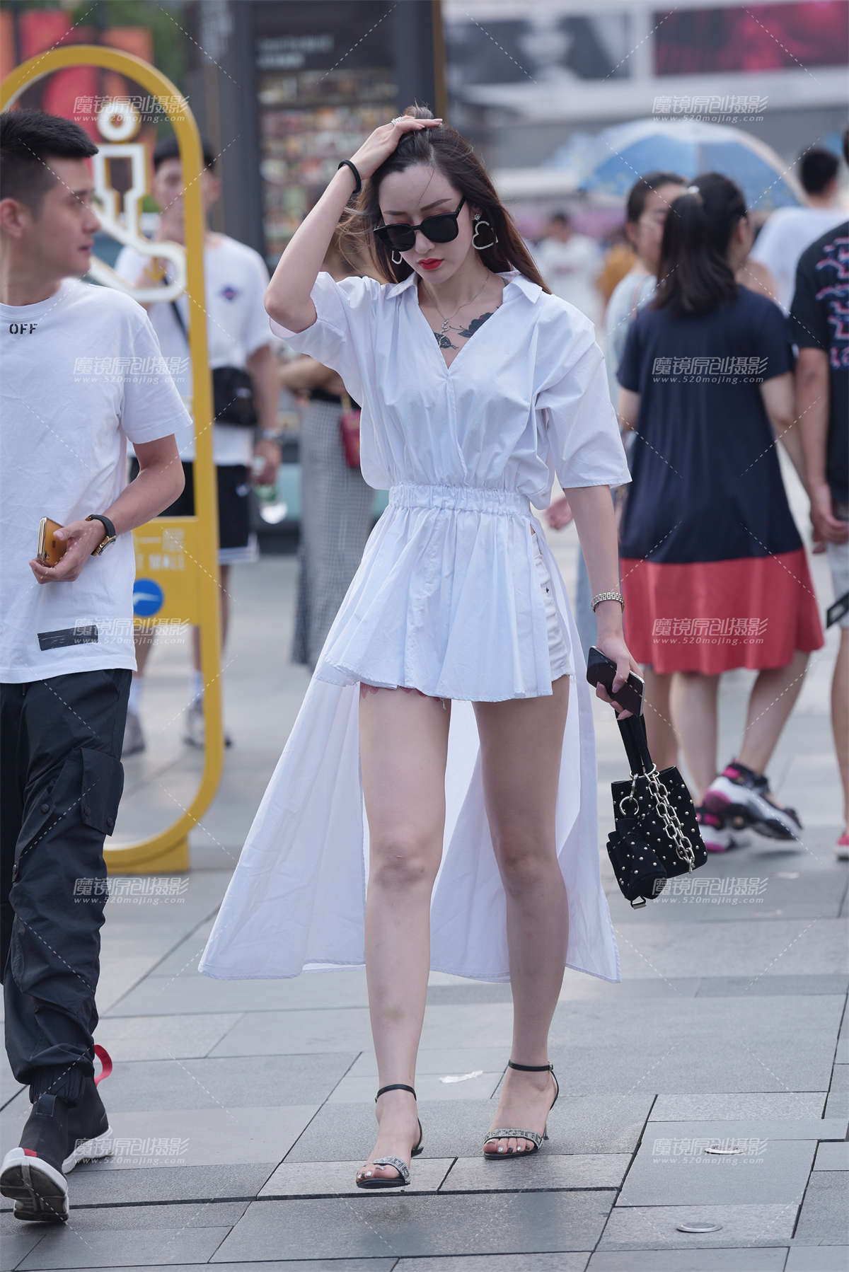 【慕容笙赛贴】高跟长腿美女-日更街拍