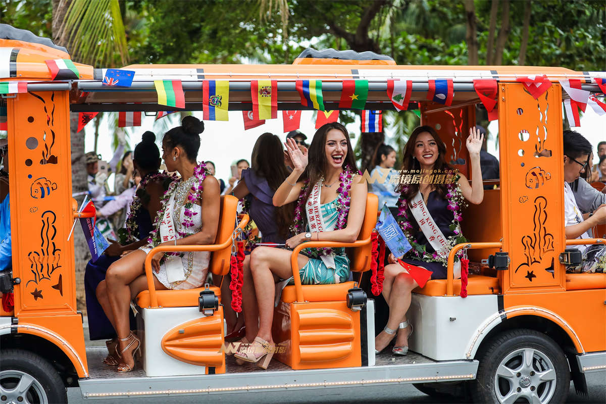 2017世界超模小姐三亚巡游-世界小姐篇-日更街拍