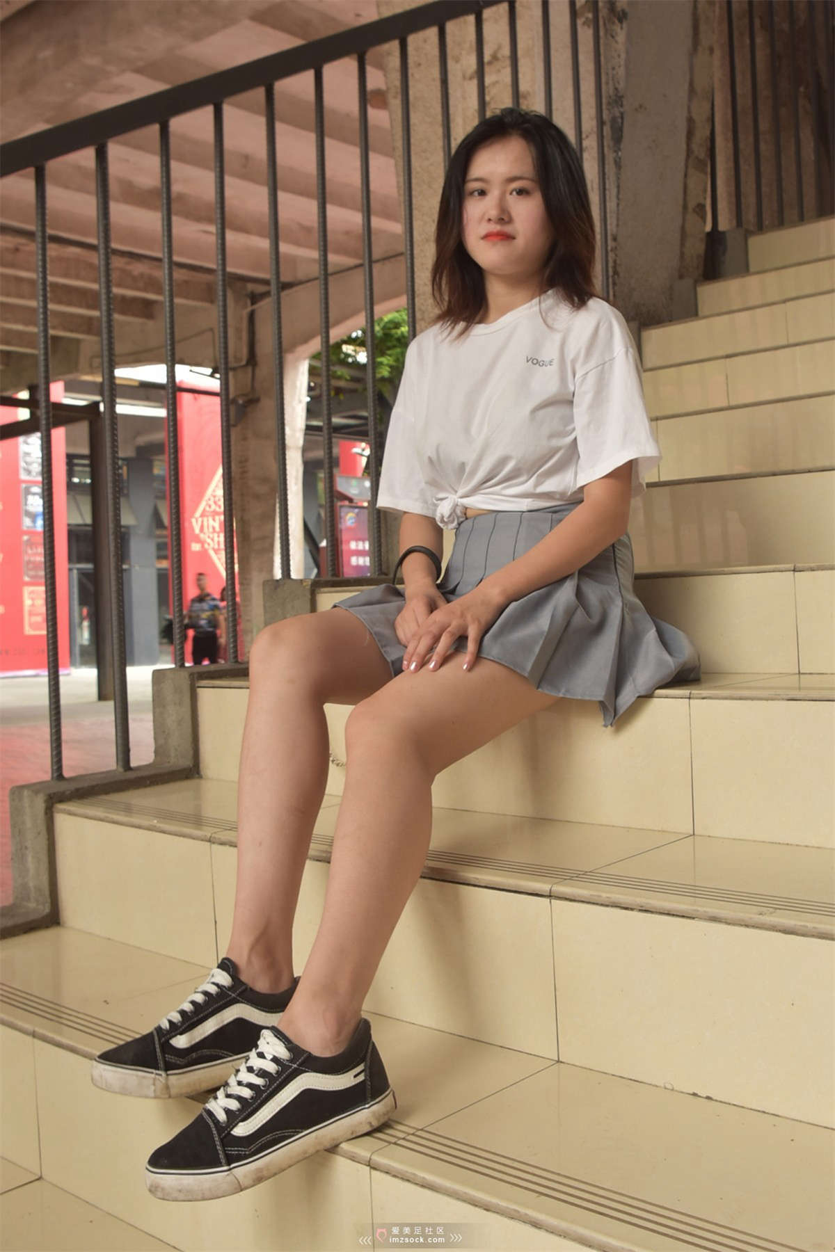 MZSOCK-2018 No.216 盈盈NO.0一VAN鞋-日更街拍