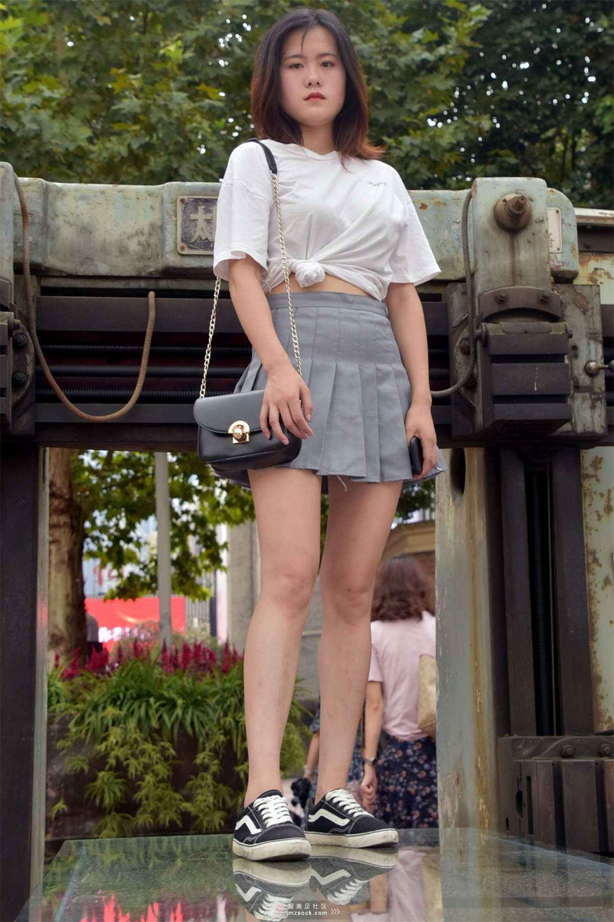 图片[2]-MZSOCK-2018 No.216 盈盈NO.0一VAN鞋-日更街拍
