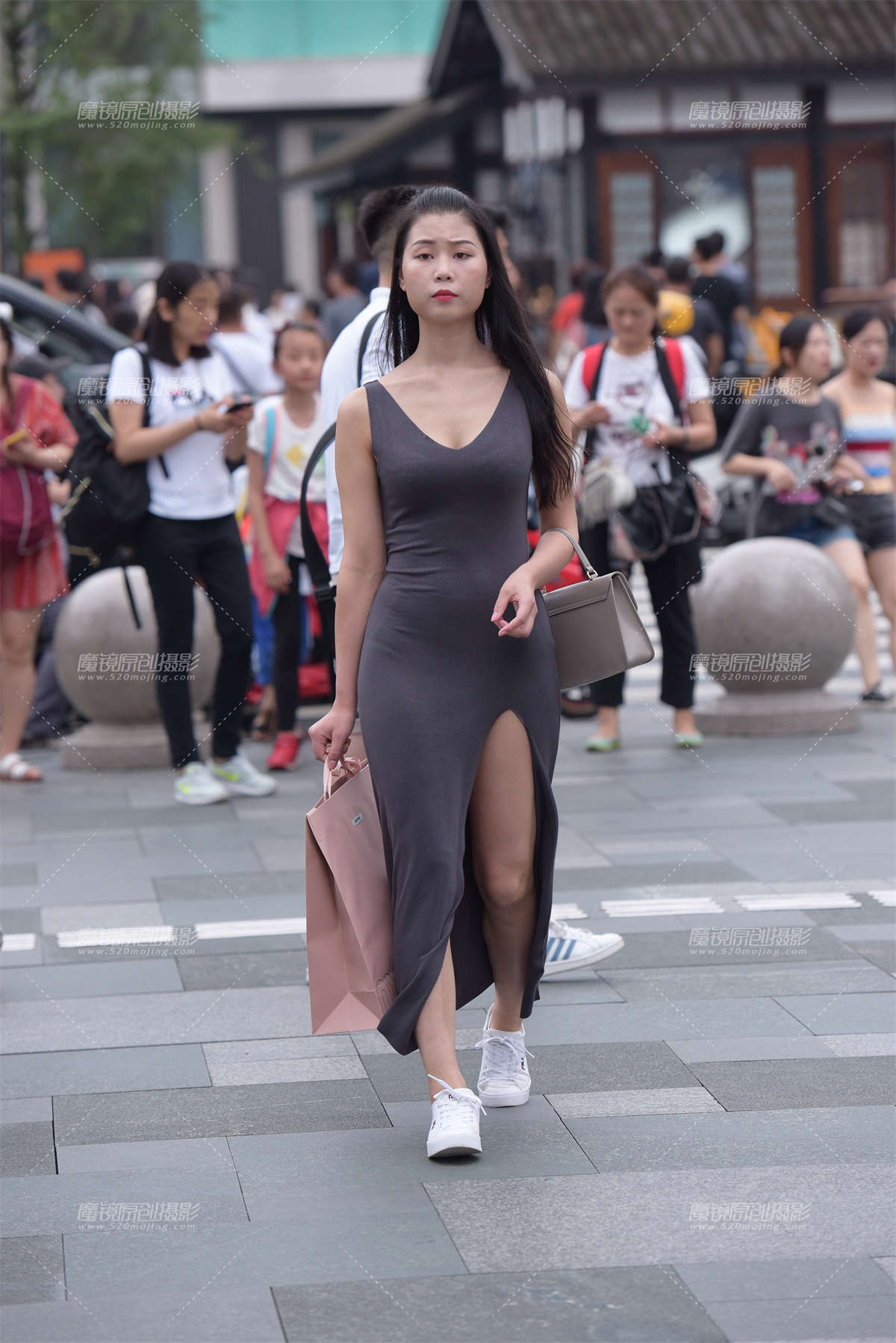 【慕容笙赛贴】购物的小姐姐-日更街拍